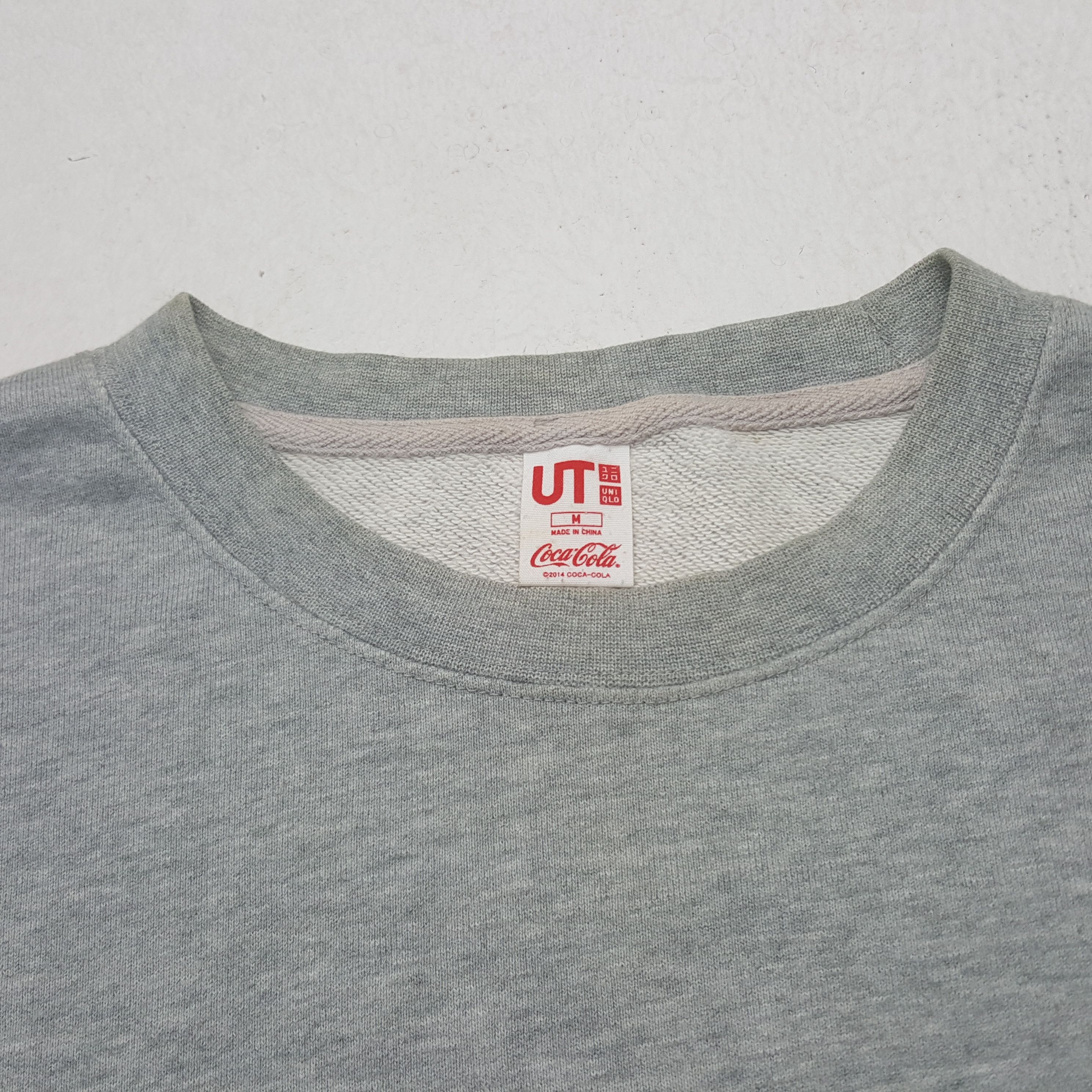 Coca Cola Vintage Coca Cola X Uniqlo Japanese Promo Sweatshirt C296N12 Size US M / EU 48-50 / 2 - 4 Thumbnail