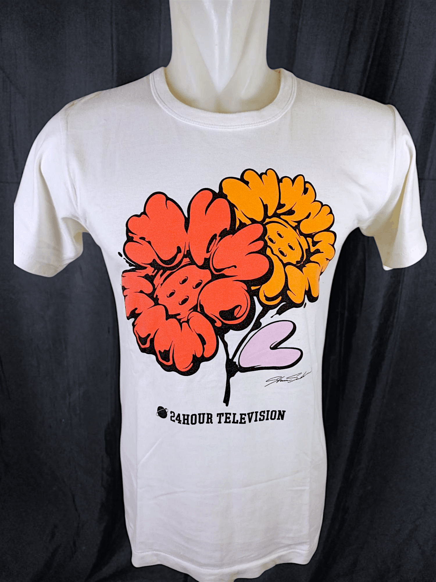 Japanese Brand × Vintage Vintage Single Stitch 24 Hour Television X Shun Sudo Tees Size US S / EU 44-46 / 1 - 1 Thumbnail