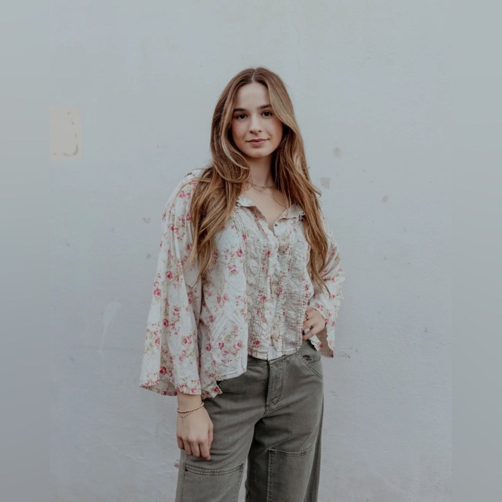 Free People 🎉LAST PIECE🎉Free People Turn Away Tapered Carpenter Pants Size 32" / US 10 / IT 46 - 10 Thumbnail