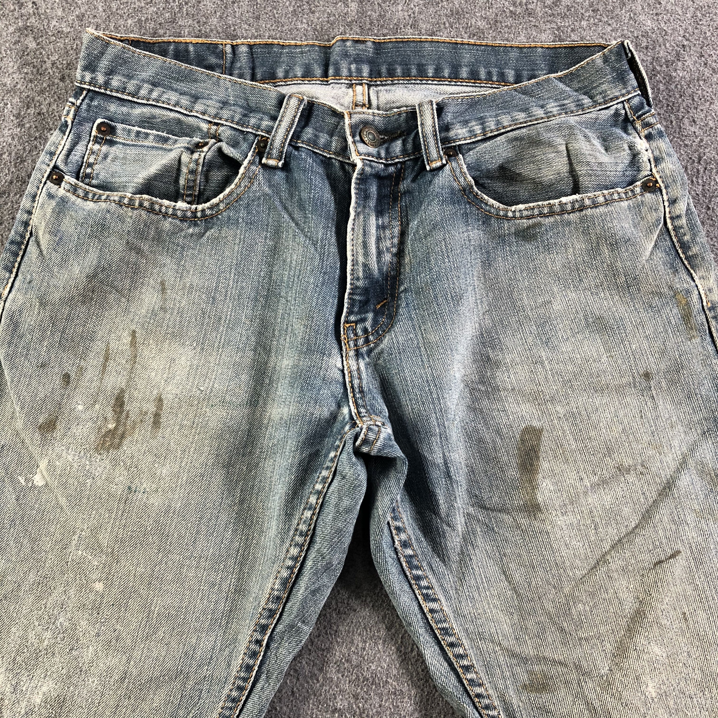 Levi's Vintage Blue Wash Levis 559 Jeans-J2998 Size US 33 - 3 Thumbnail