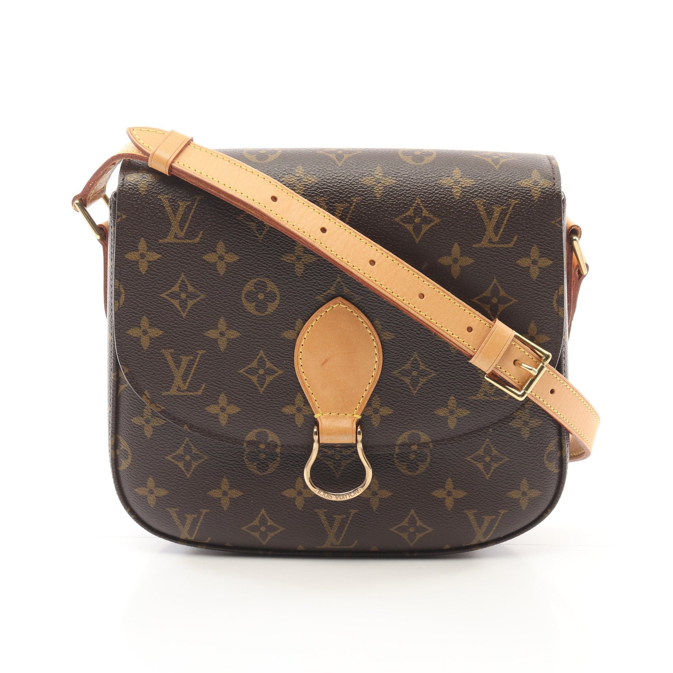 Louis Vuitton Louis Vuitton Sun Crew Gm Monogram Shoulder Bag Leather Brown Size ONE SIZE - 1 Thumbnail