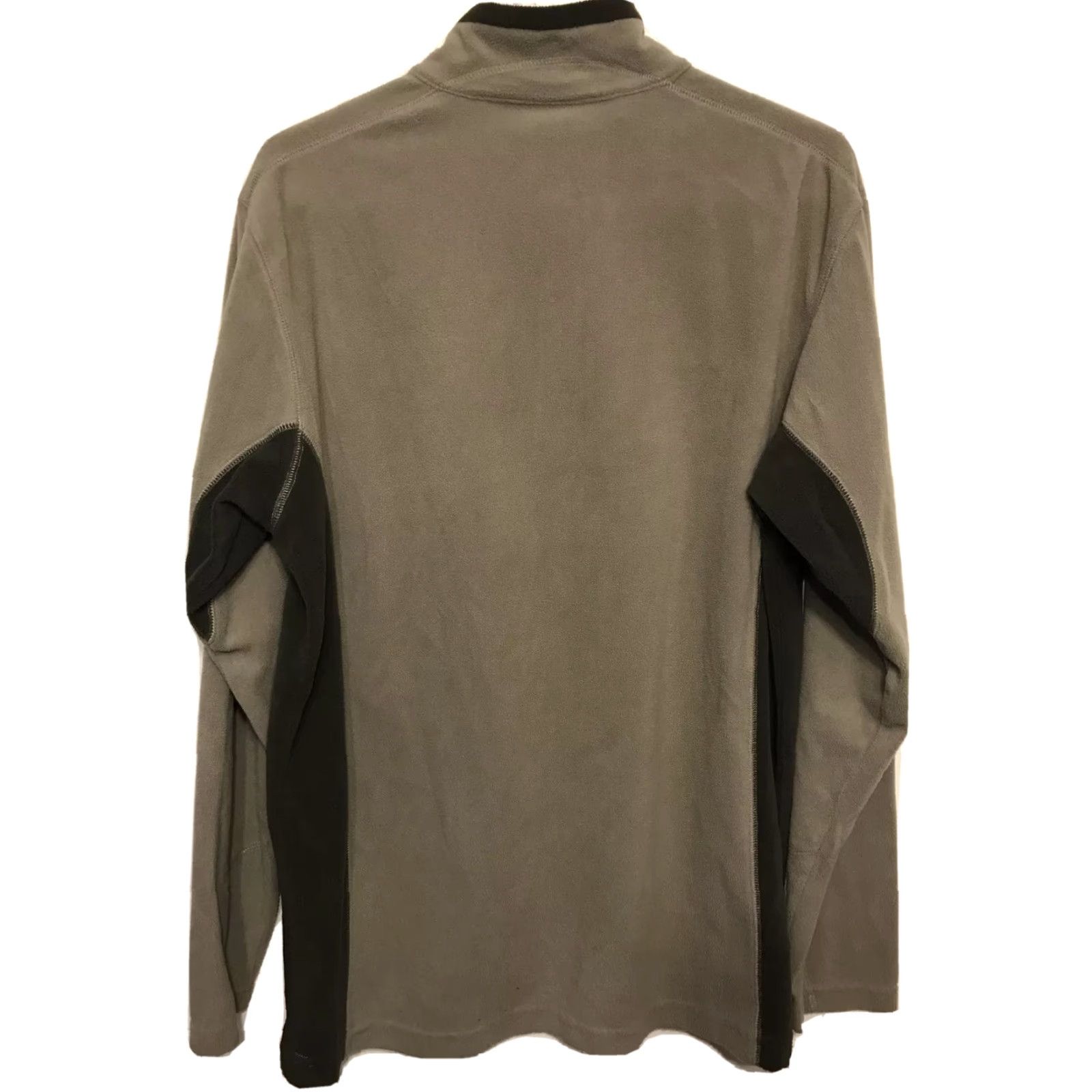 Vintage Columbia Women's Fleece Jacket Pullover Zip 1/4 Gray Medium M Casual Winter Spring Fall Size M / US 6-8 / IT 42-44 - 3 Thumbnail