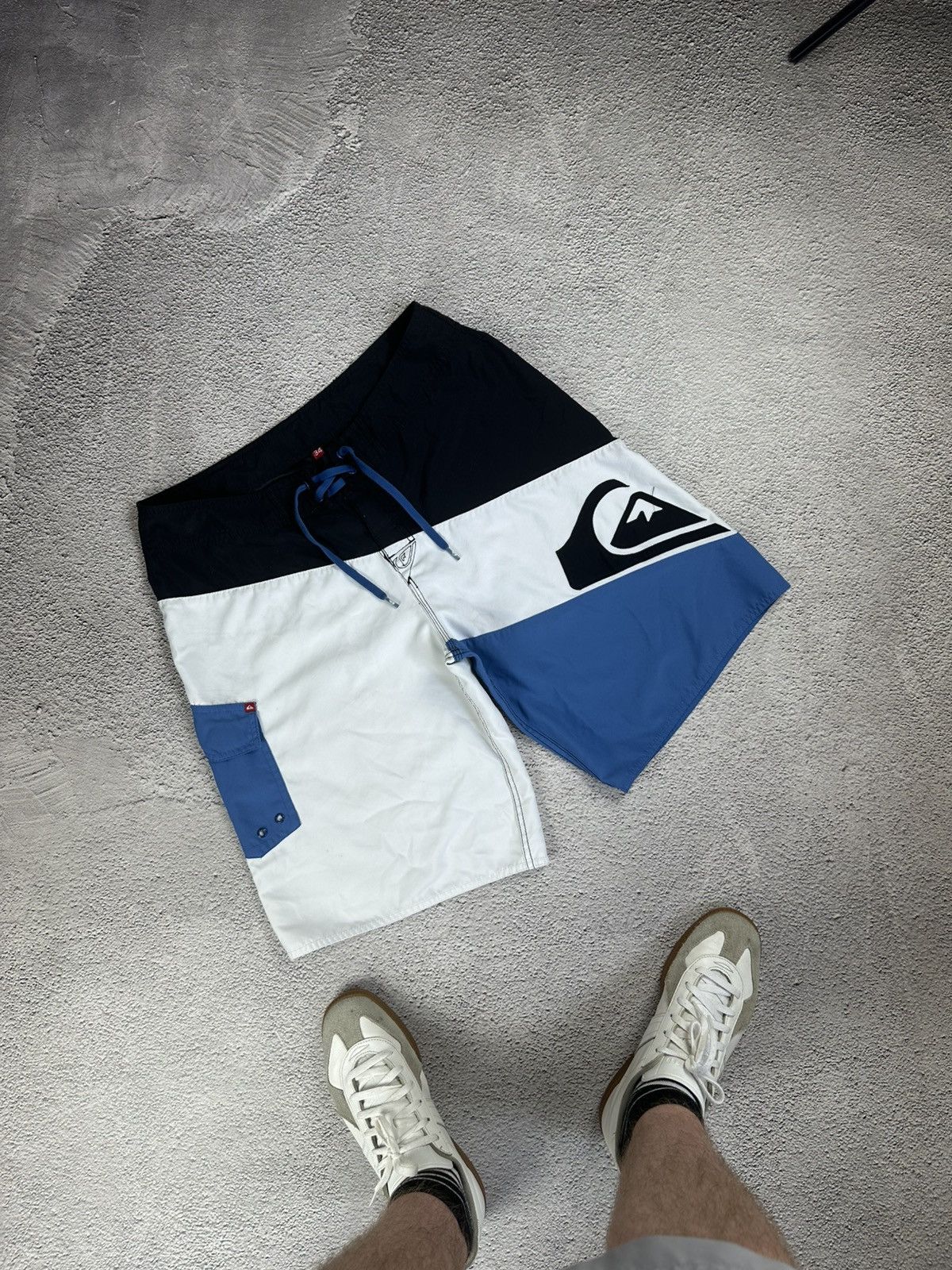 Quiksilver Vintage Quiksilver Baggy Short Big Logo Y2K Size US 34 / EU 50 - 3 Thumbnail