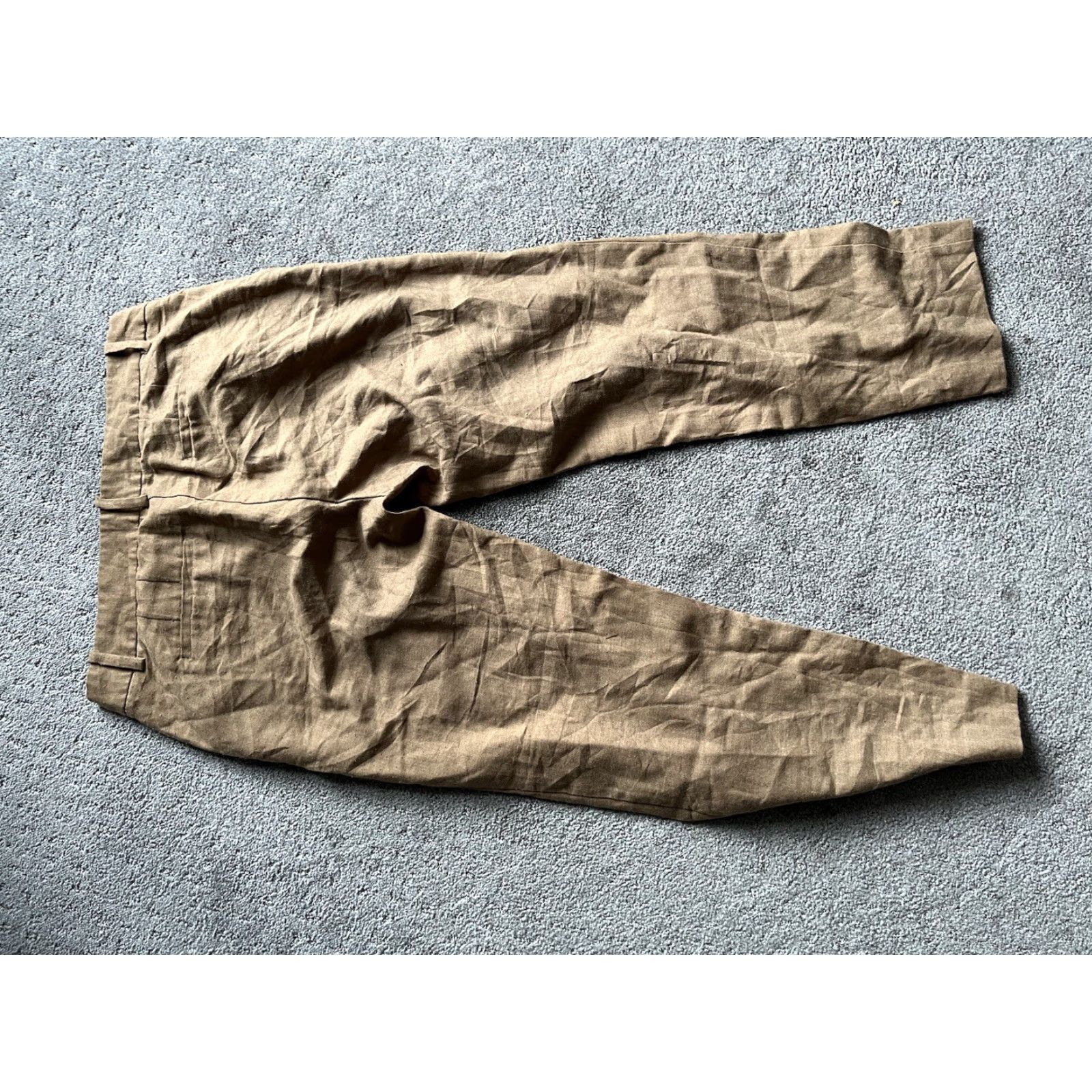 J.Crew J.CREW Women's Cropped Skimmer Pants Size 4 City Fit Khaki Brown Size 27" / US 4 / IT 40 - 3 Thumbnail