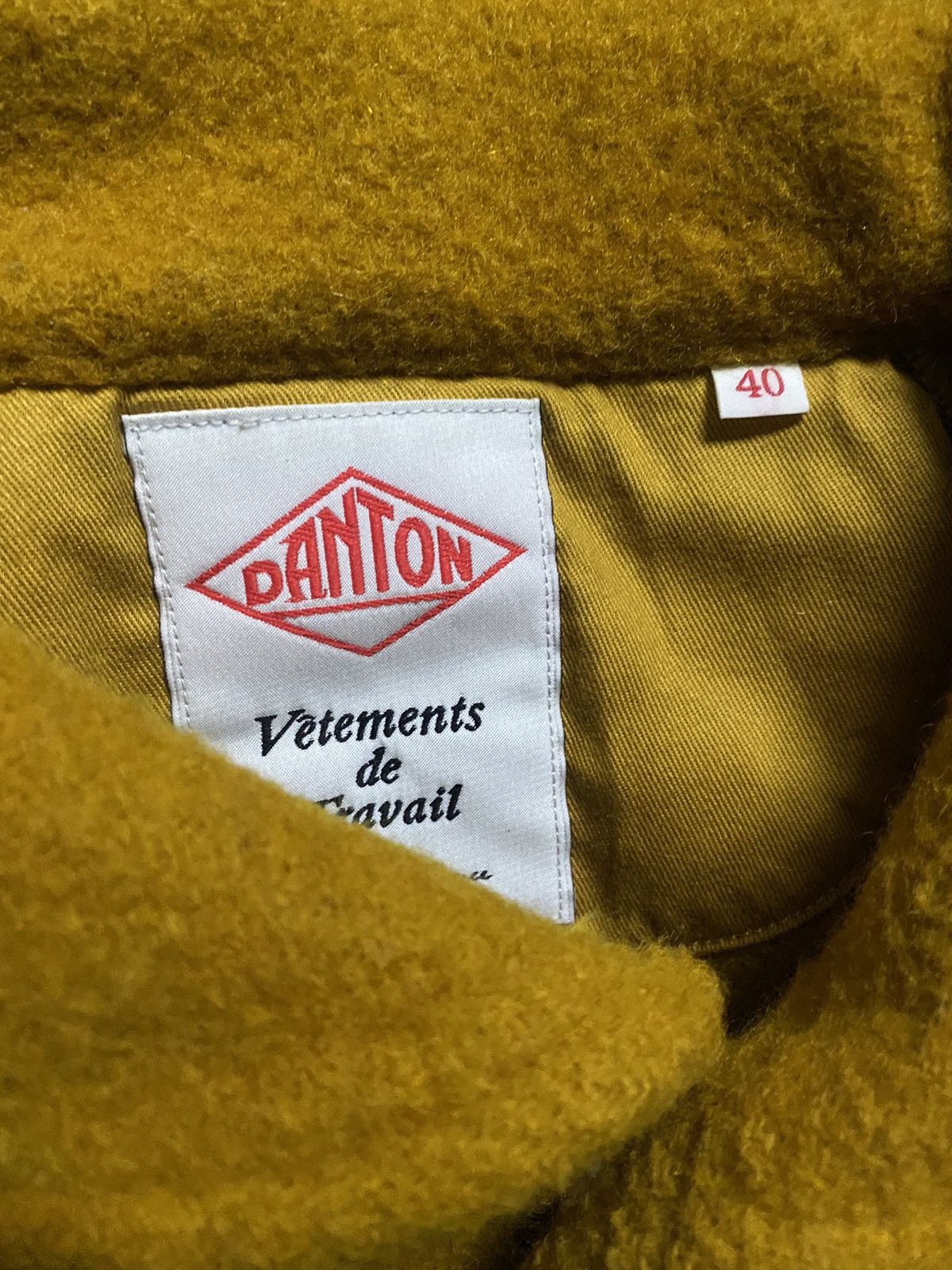 Danton Vintage Japanese Brand Danton Full Buttons Wool Jacket Size US M / EU 48-50 / 2 - 9 Thumbnail
