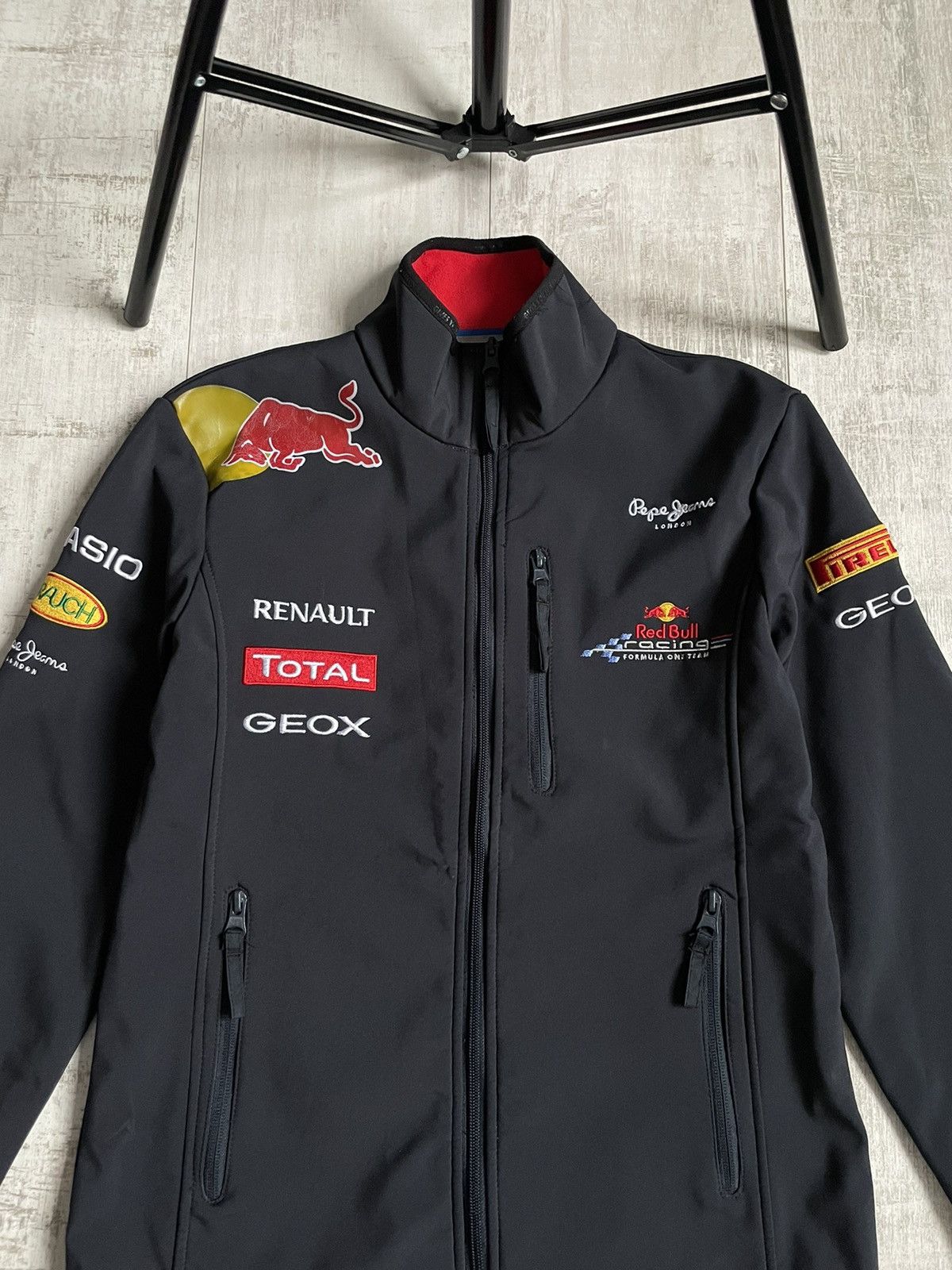 Red Bull Vintage Red Bull Racing Y2K Pirelli Jacket 00’s RARE Size XS / US 0-2 / IT 36-38 - 3 Thumbnail