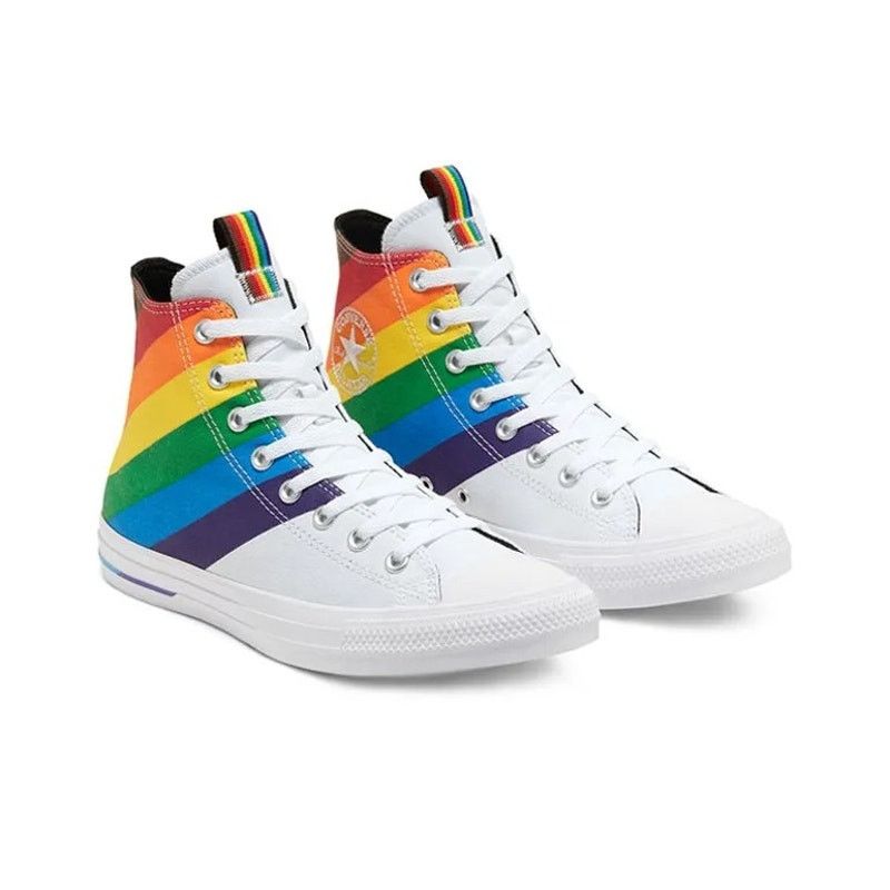 Converse Converse Chuck Taylor All Star Pride Canvas Hi Top Sneakers Size US 11 / IT 41 - 1 Thumbnail