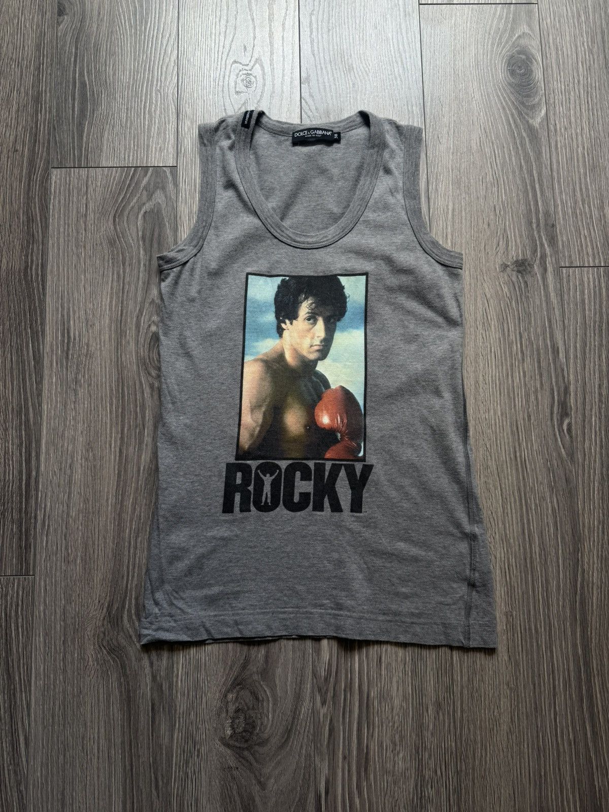 Dolce & Gabbana Dolce & Gabanna x Rocky Balboa Tank Top in 38(S) Size XS / US 0-2 / IT 36-38 - 1 Thumbnail