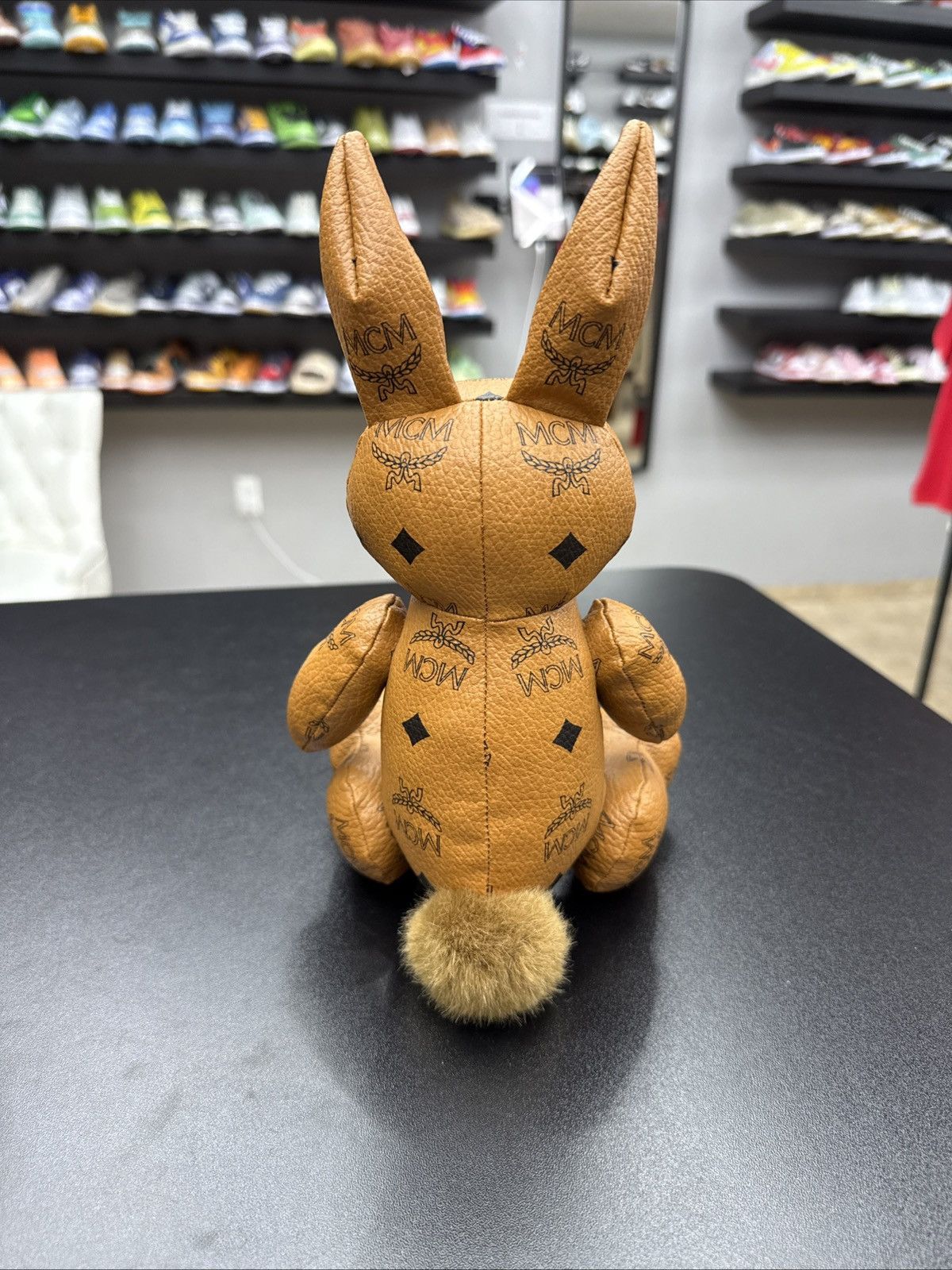 MCM AUTHENTIC MCM Leather Rabbit Plush Toy Stuffed Size ONE SIZE - 4 Thumbnail