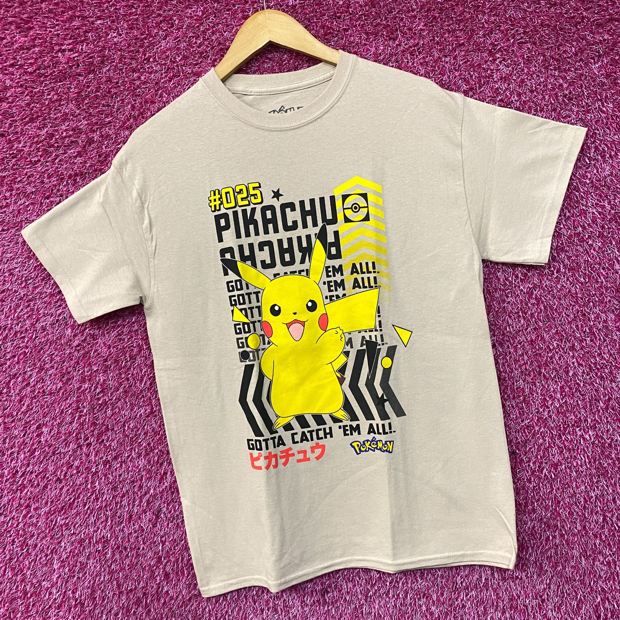 Pokemon Pokemon Pikachu #025 Gotta Catch 'Em All T-Shirt Medium Size US M / EU 48-50 / 2 - 2 Thumbnail