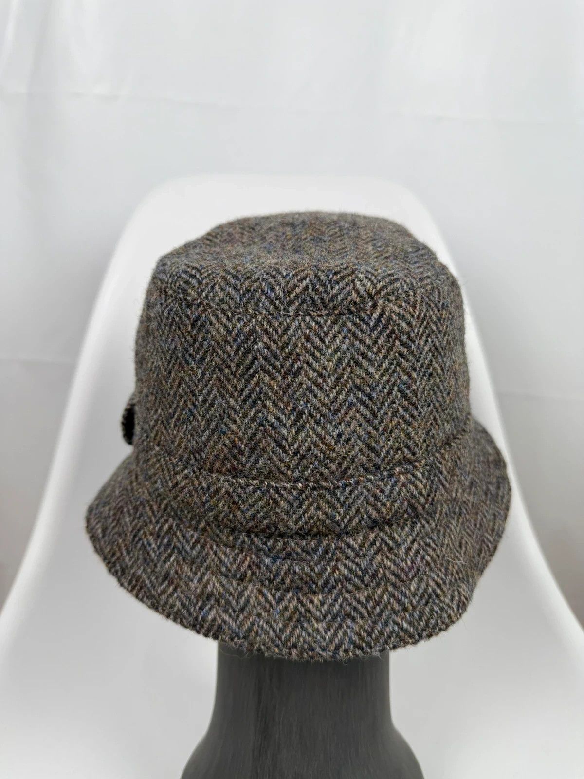 Harris Tweed Harris Tweed Glen Appin Wool Herringbone Hat size L Size ONE SIZE - 4 Thumbnail
