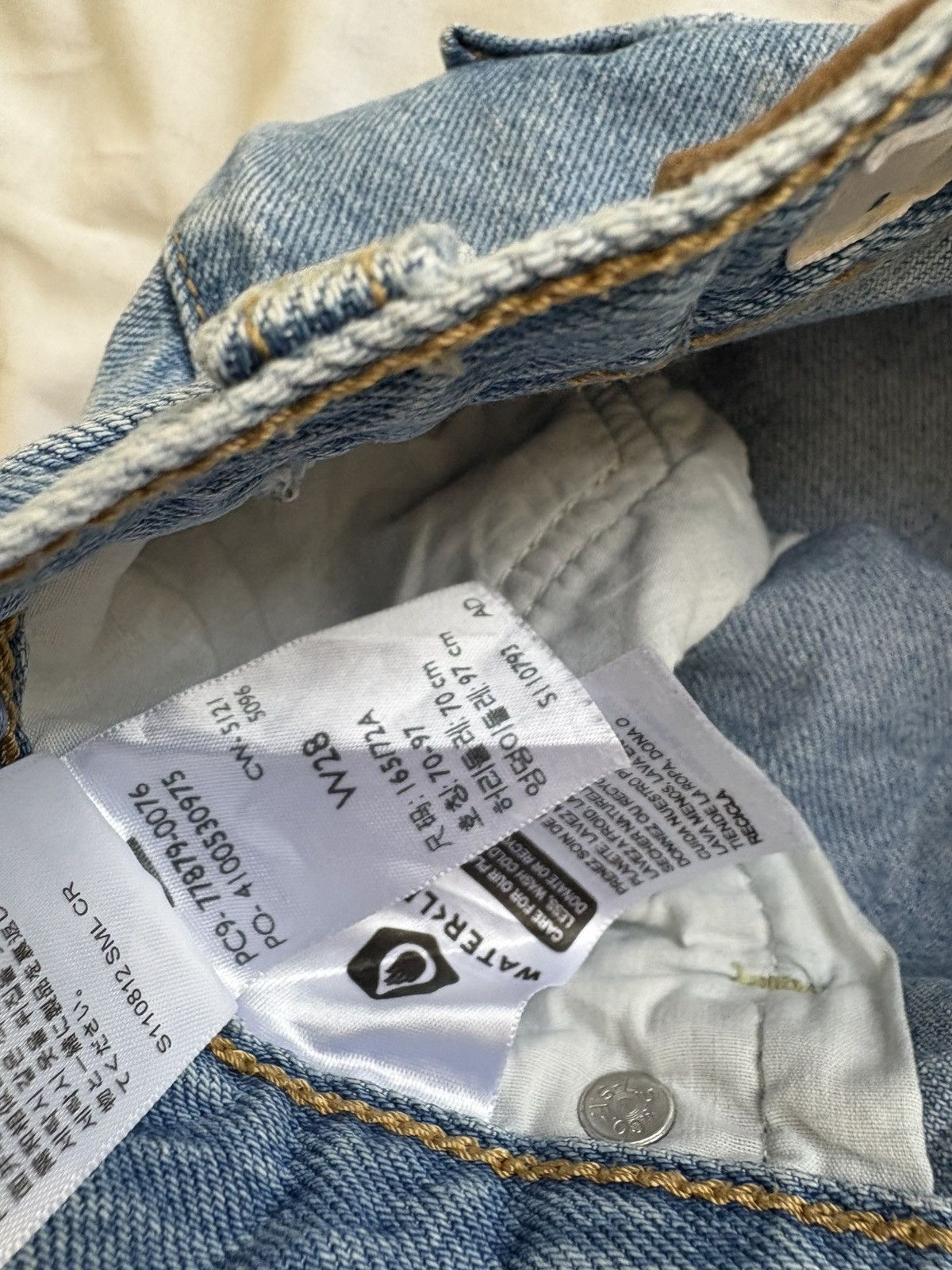 Levi's Levi ribcage denim shorts W28 Size 28" / US 6 / IT 42 - 3 Thumbnail