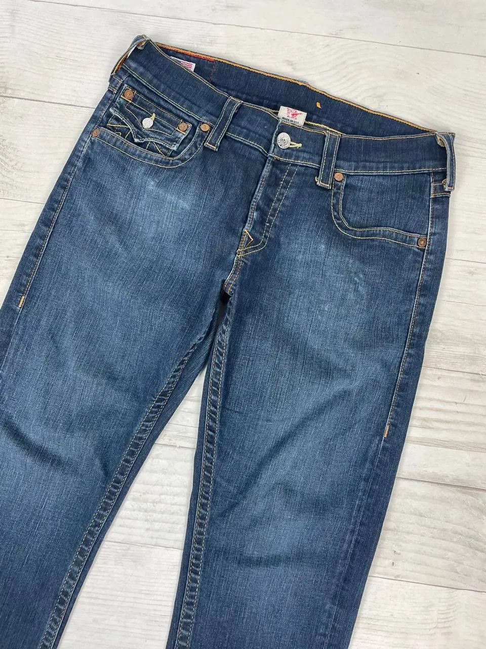 True Religion Vintage True Religion Jack Denim Jeans Baggy Y2K Japan Size US 34 / EU 50 - 4 Thumbnail