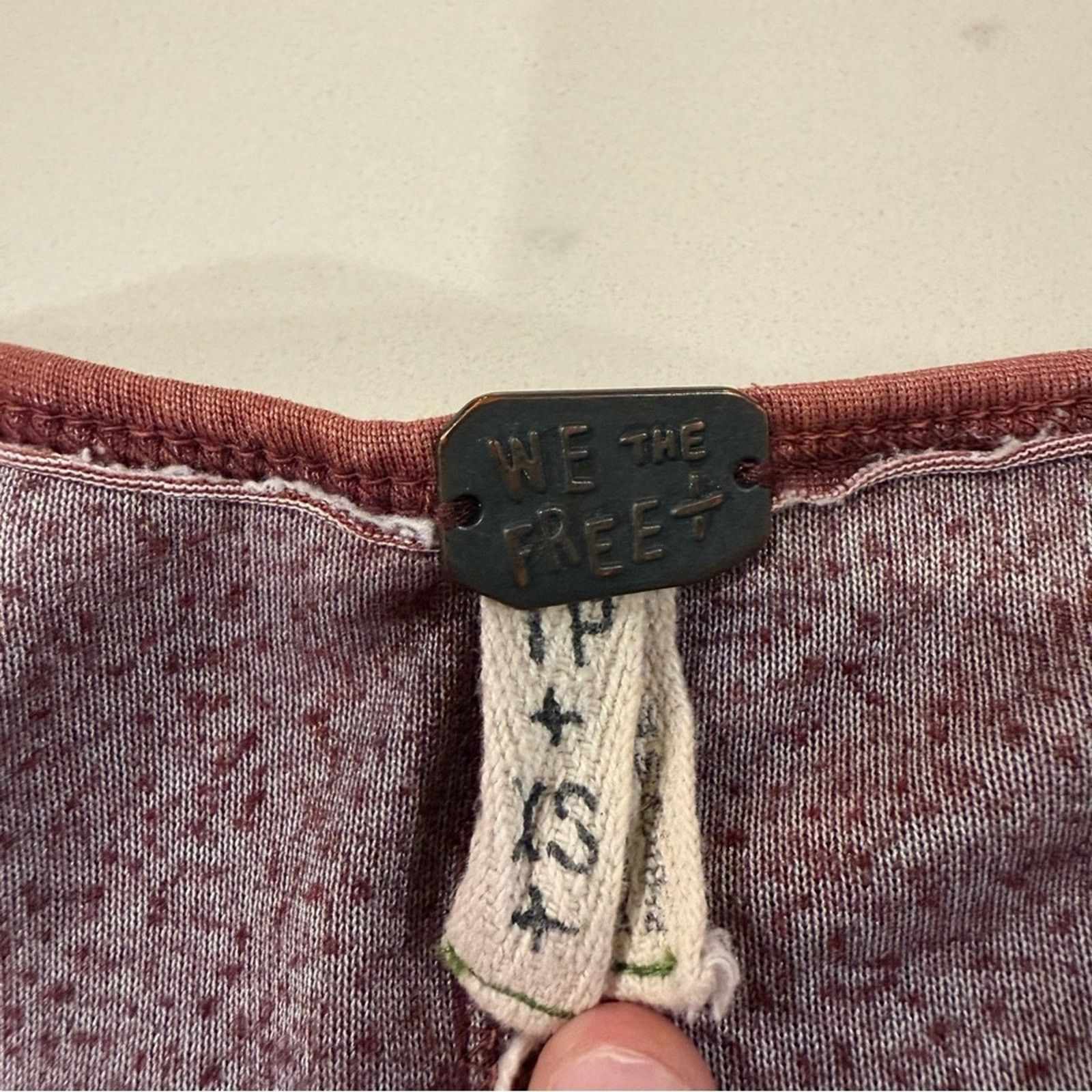 Free People Free People We The Free Doran Velvet Oversized Tee Womens XS Size XS / US 0-2 / IT 36-38 - 8 Thumbnail