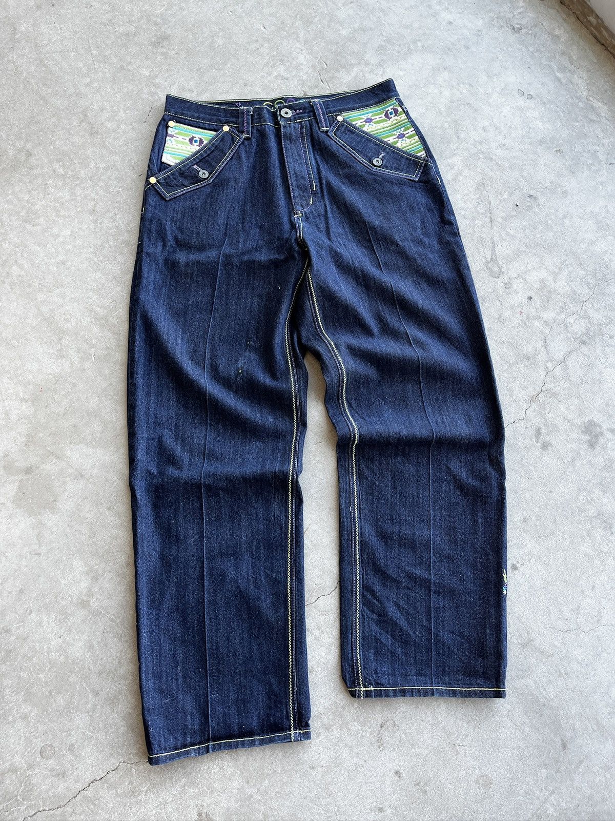 Coogi Vintage 1990s Coogi Embroidered Pocket Jeans (unisex) Size US 36 / EU 52 - 12 Thumbnail