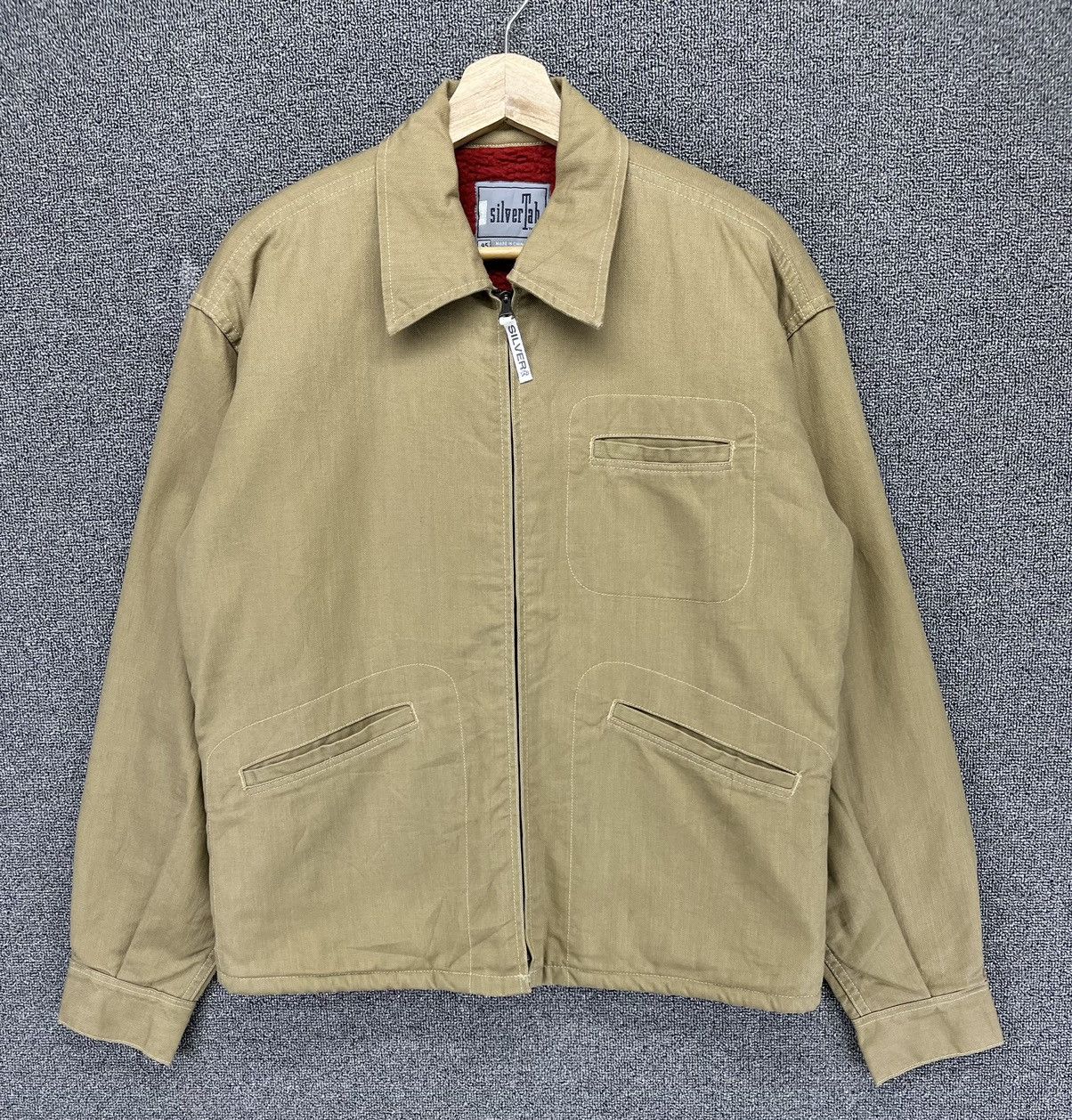 Levi's Vintage Levis Silver Tab Rare Zip Up Chore Jacket Size US M / EU 48-50 / 2 - 1 Thumbnail