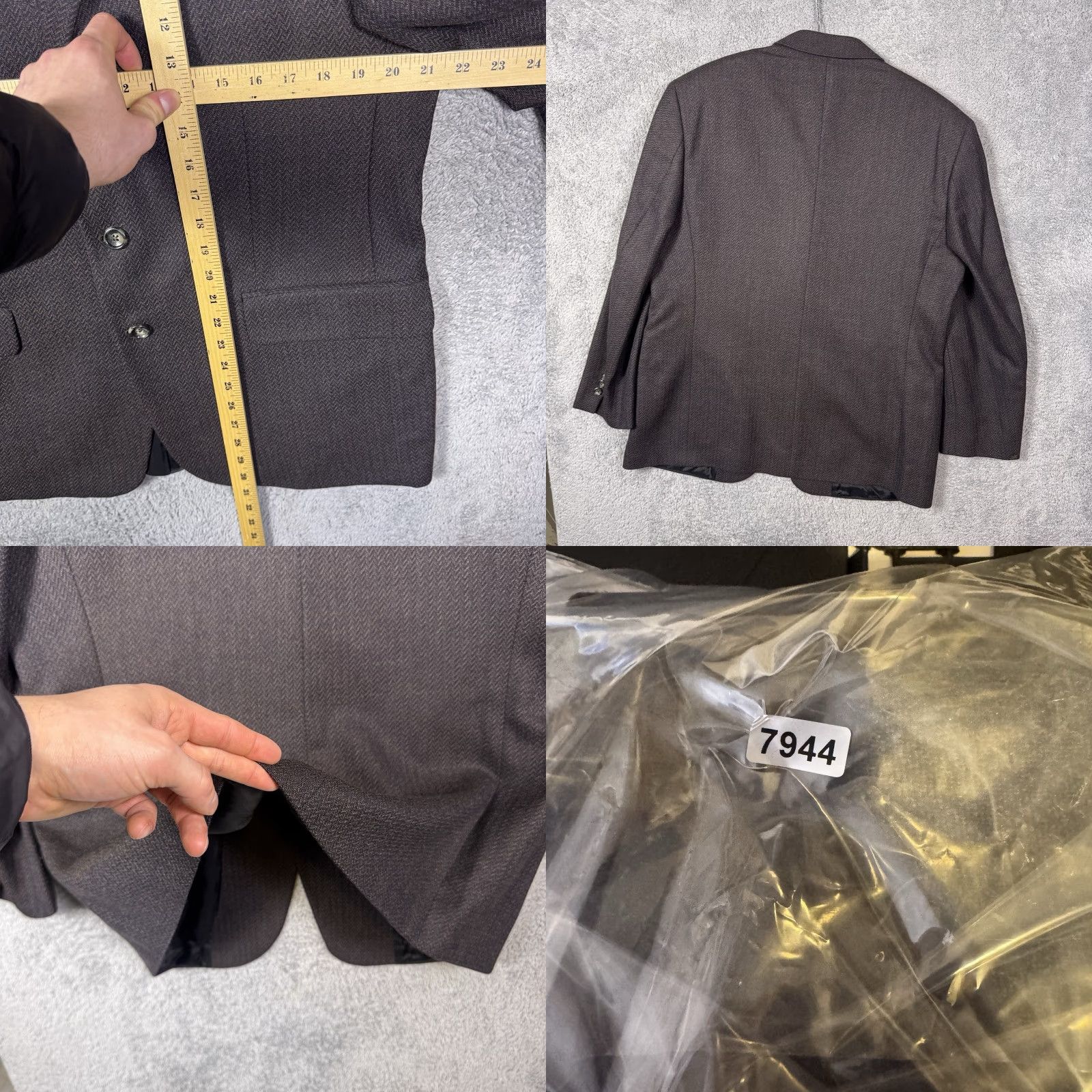 Jack Victor Jack Victor Blazer Men 42S Sport Coat Jacket Size 42R - 9 Thumbnail