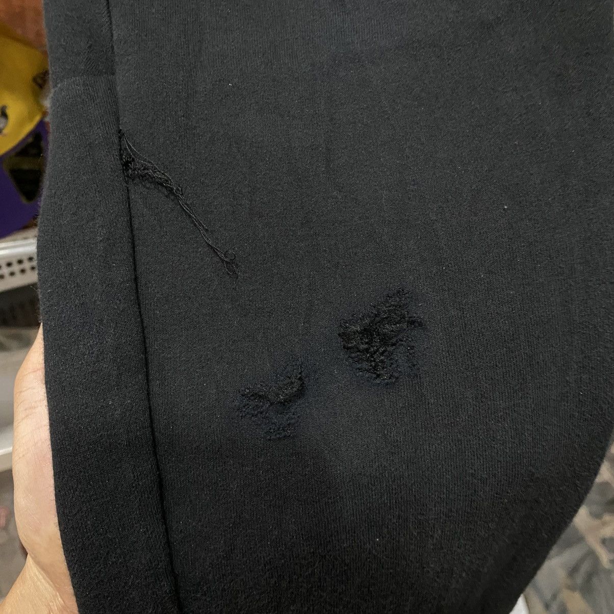 BAL BALR. Black Sweatpants - "LIFE OF A BALR." Gold Logo Joggers Size US 32 / EU 48 - 10 Thumbnail