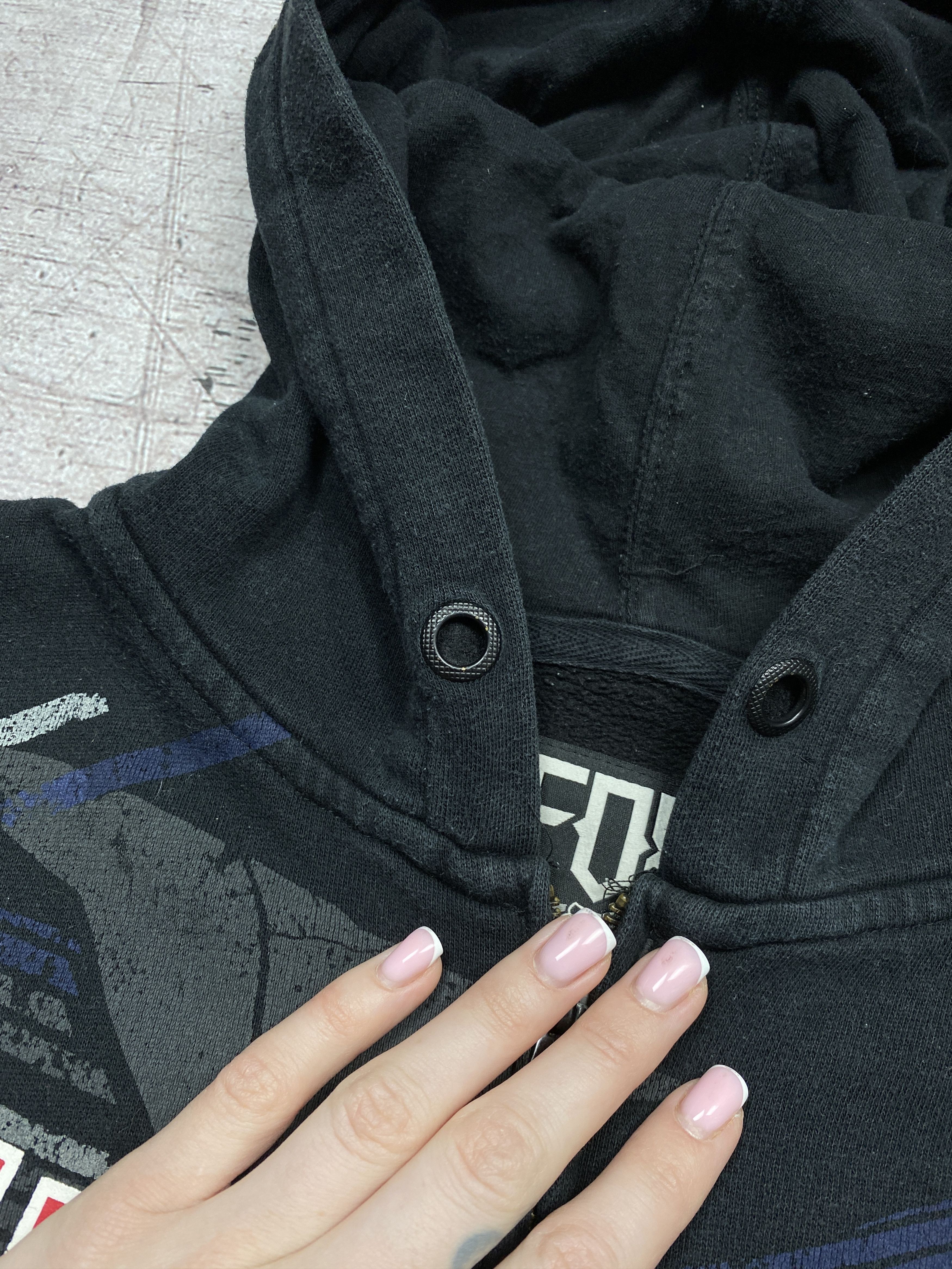 Fox Racing × Red Bull × Vintage Red Bull Fox Racing Vintage Mens Zip Hoodie Size US S / EU 44-46 / 1 - 5 Thumbnail