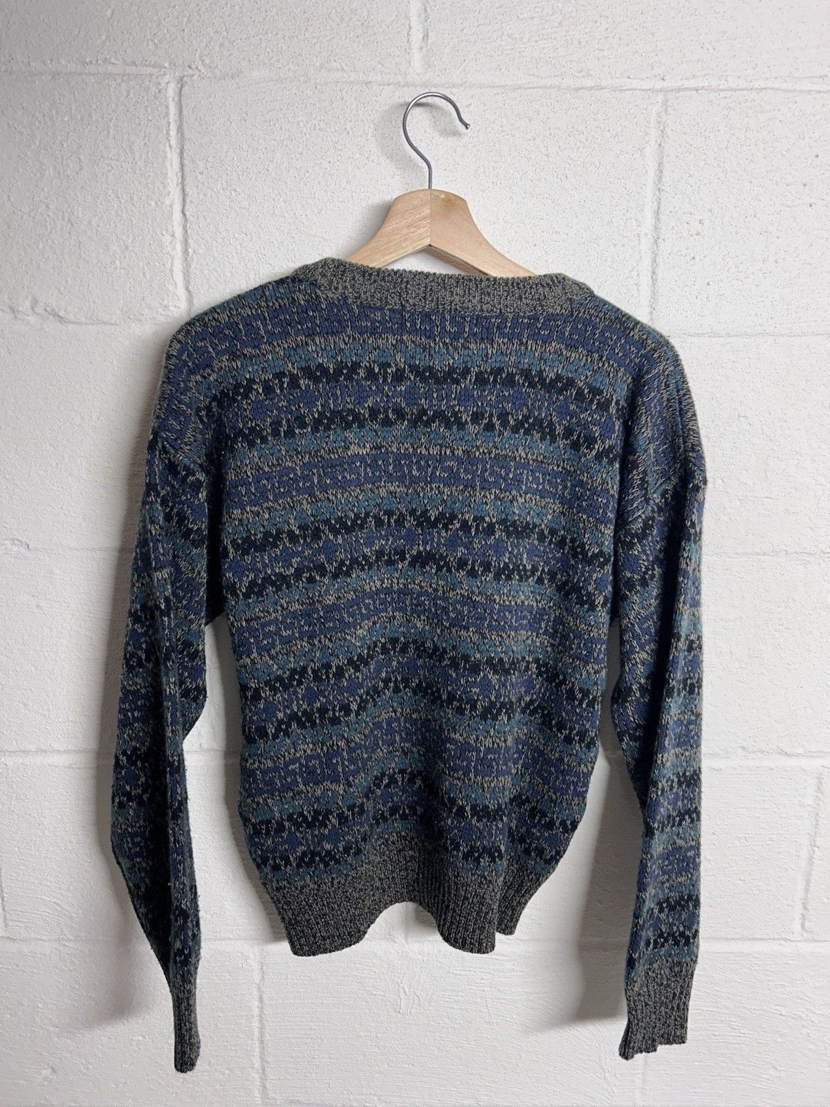 David Taylor Vintage 90’s David Taylor Retro Pattered Sweater Size Small Size US S / EU 44-46 / 1 - 5 Thumbnail