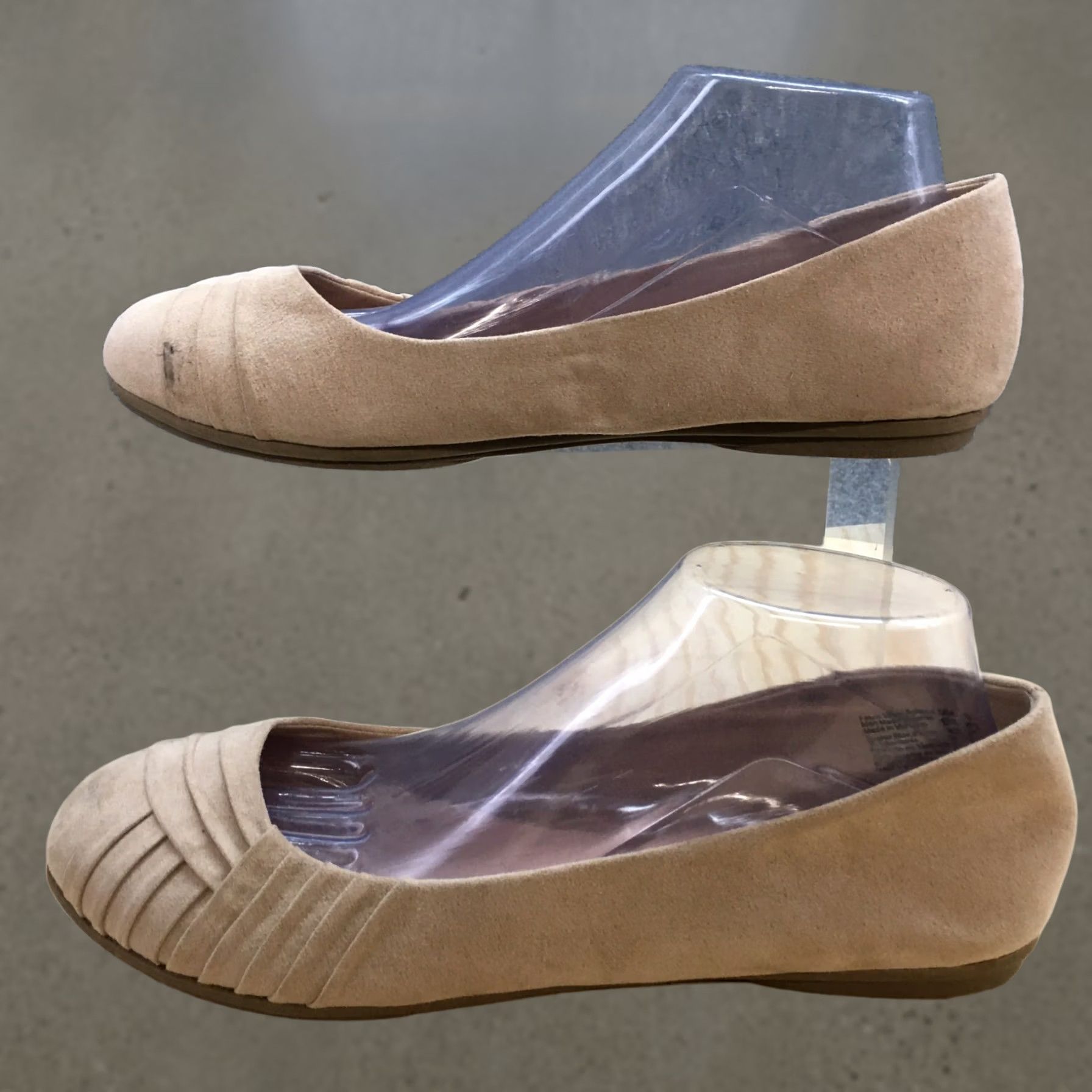 American Eagle Outfitters American Eagle Outfitters Ballet Flats Shoes Womens 10 Brown Fabric Slip On Low Top Shoes Size L / US 10 / IT 46 - 1 Thumbnail