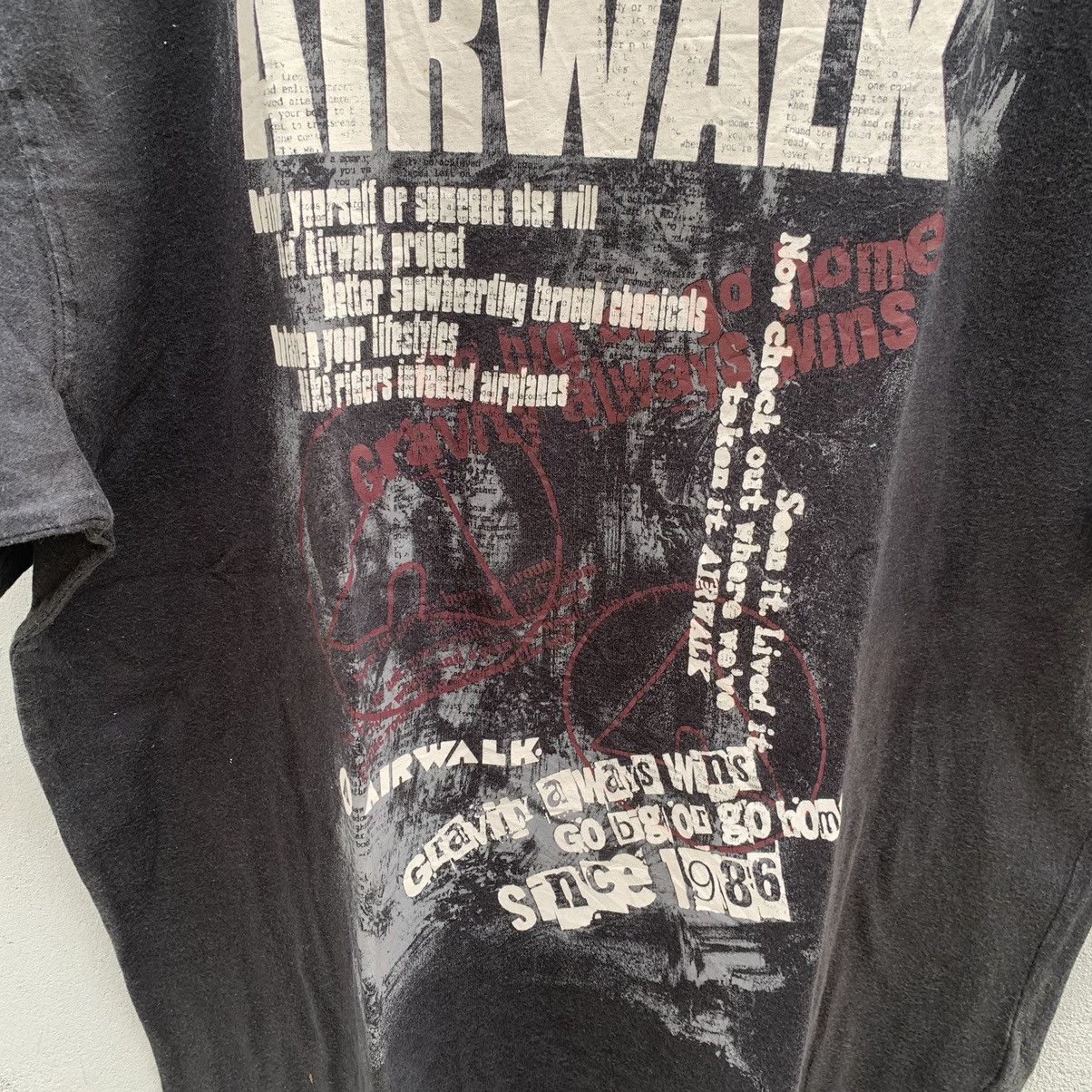 Airwalk Airwalk Spell Out Streetwear Vtg Poem Punk Japanesse Brand Size US XL / EU 56 / 4 - 4 Thumbnail