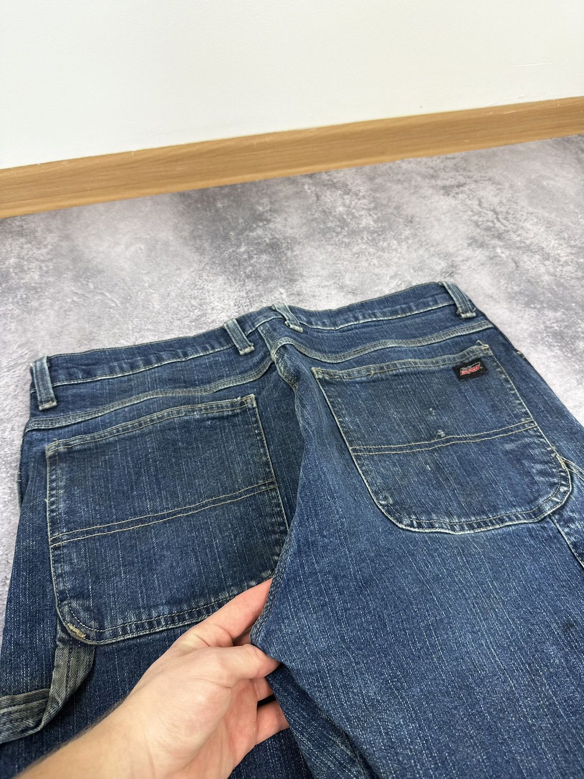 Dickies Vintage Dickies Baggy Carpenter Cargo USA Hype Work Pants Size US 36 / EU 52 - 6 Thumbnail