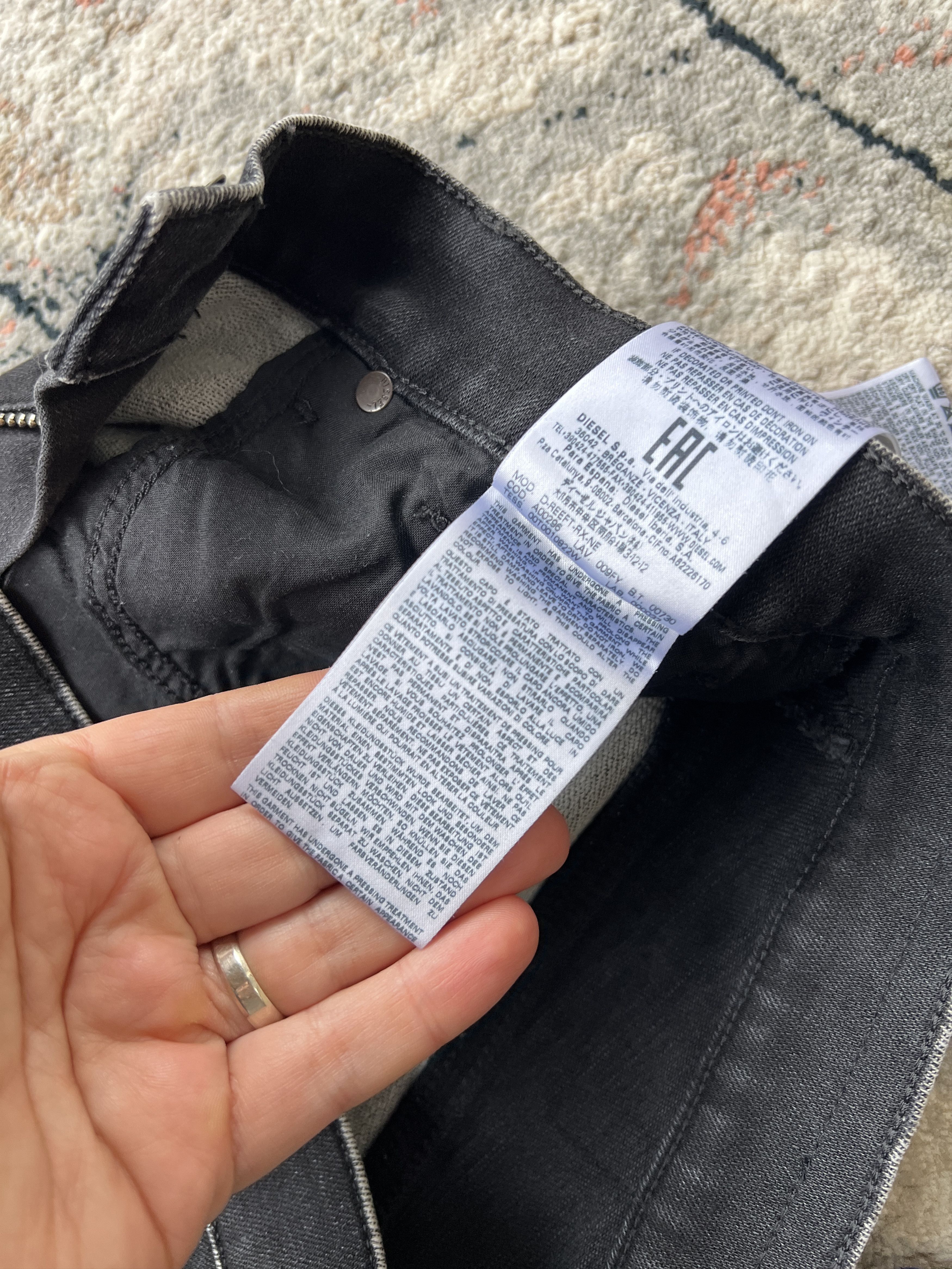 Diesel Diesel D-Reeft Jogg Skinny Size US 32 / EU 48 - 10 Thumbnail