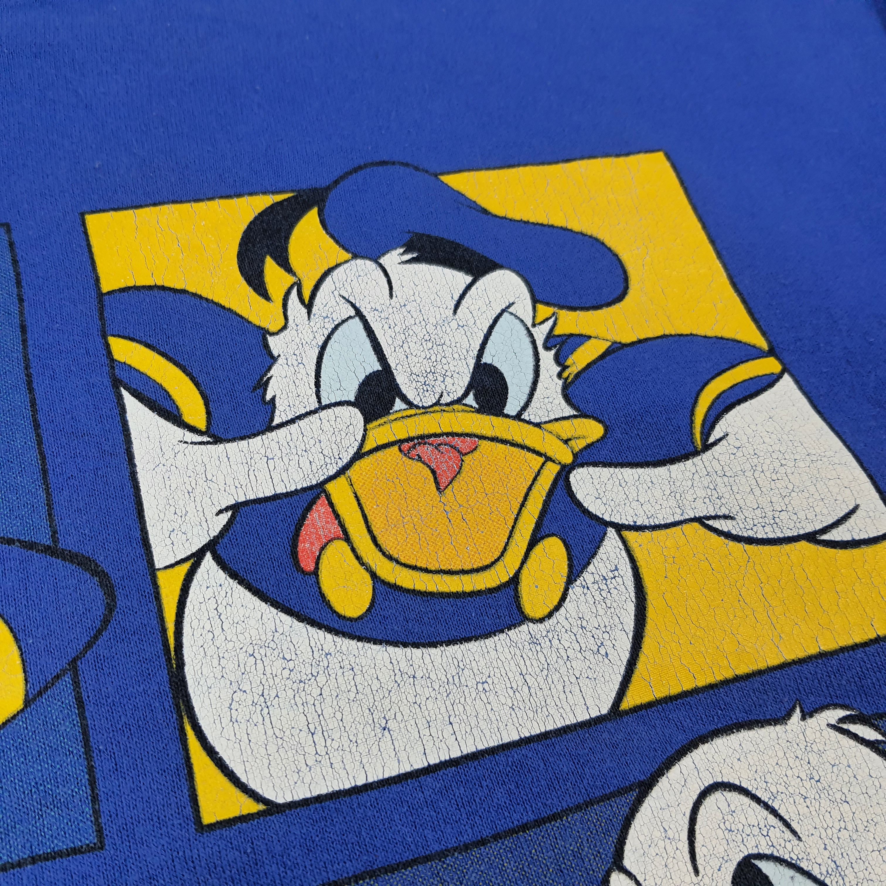 Disney Vintage Disney Donald Duck Sweatshirt C270N11 Size US L / EU 52-54 / 3 - 3 Thumbnail