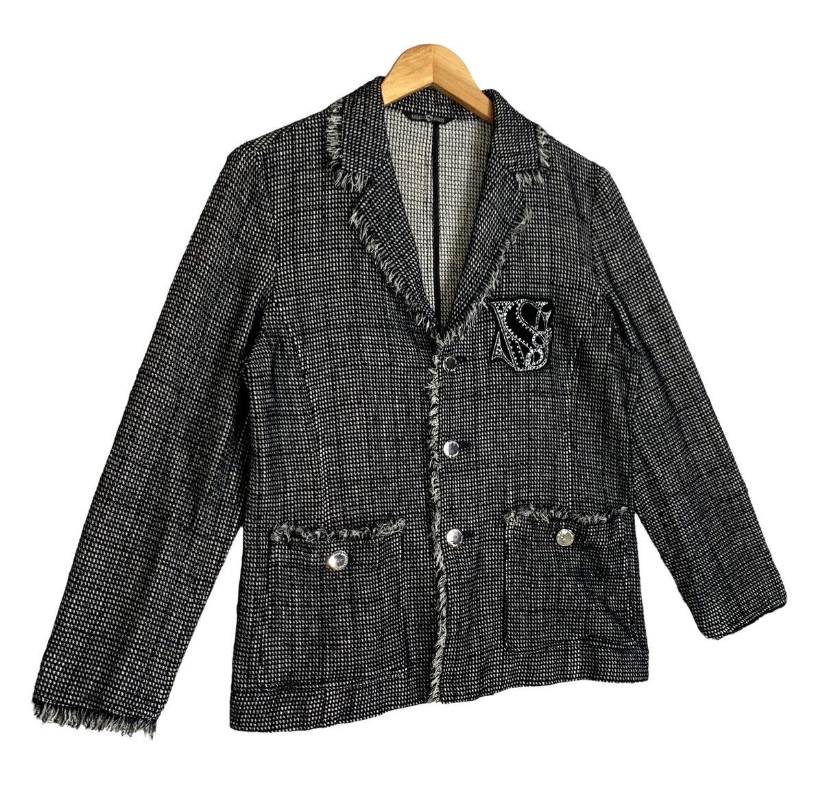 Vintage Valenza Sports Emblem VS Blazer Jacket Size 40