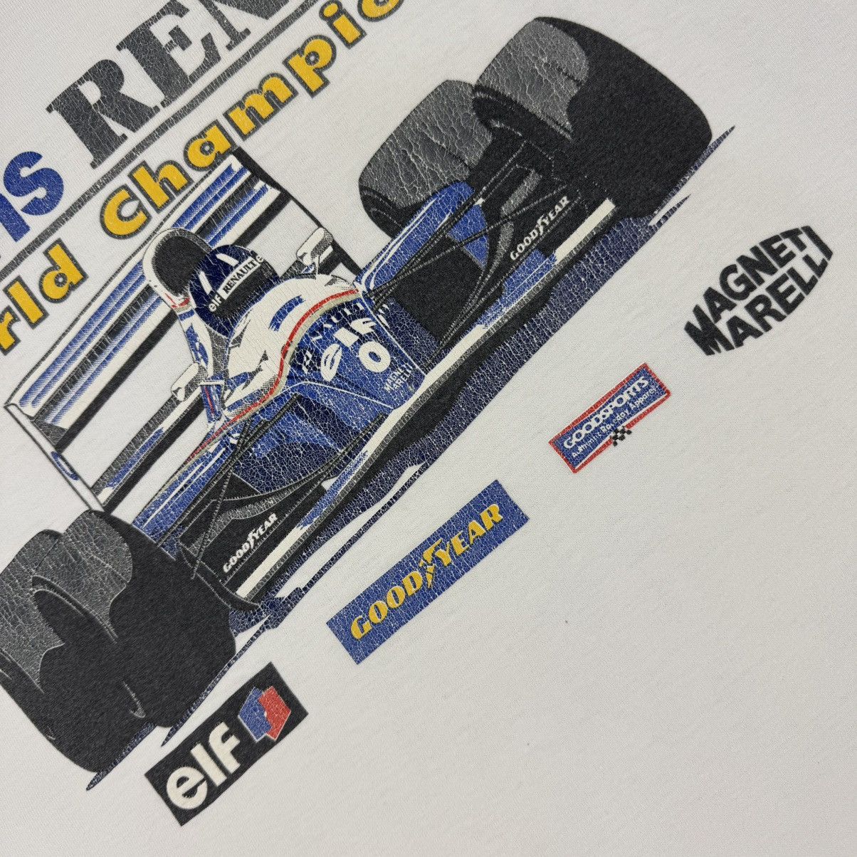 Formula 1 Vintage Williams Renault F1 World Championship T-shirt Size US L / EU 52-54 / 3 - 7 Thumbnail