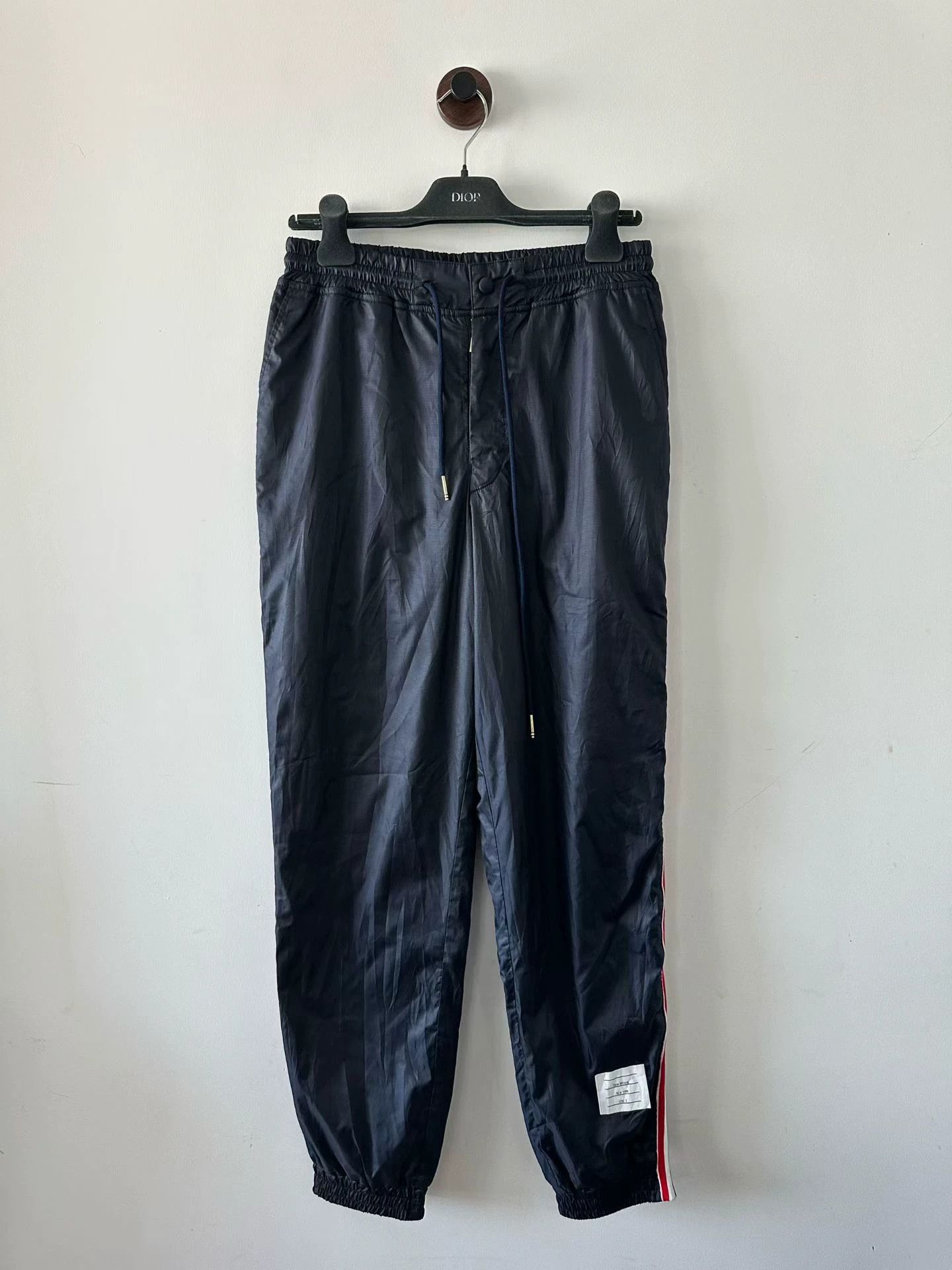 Thom Browne Striped Nylon Track Pants 2 New