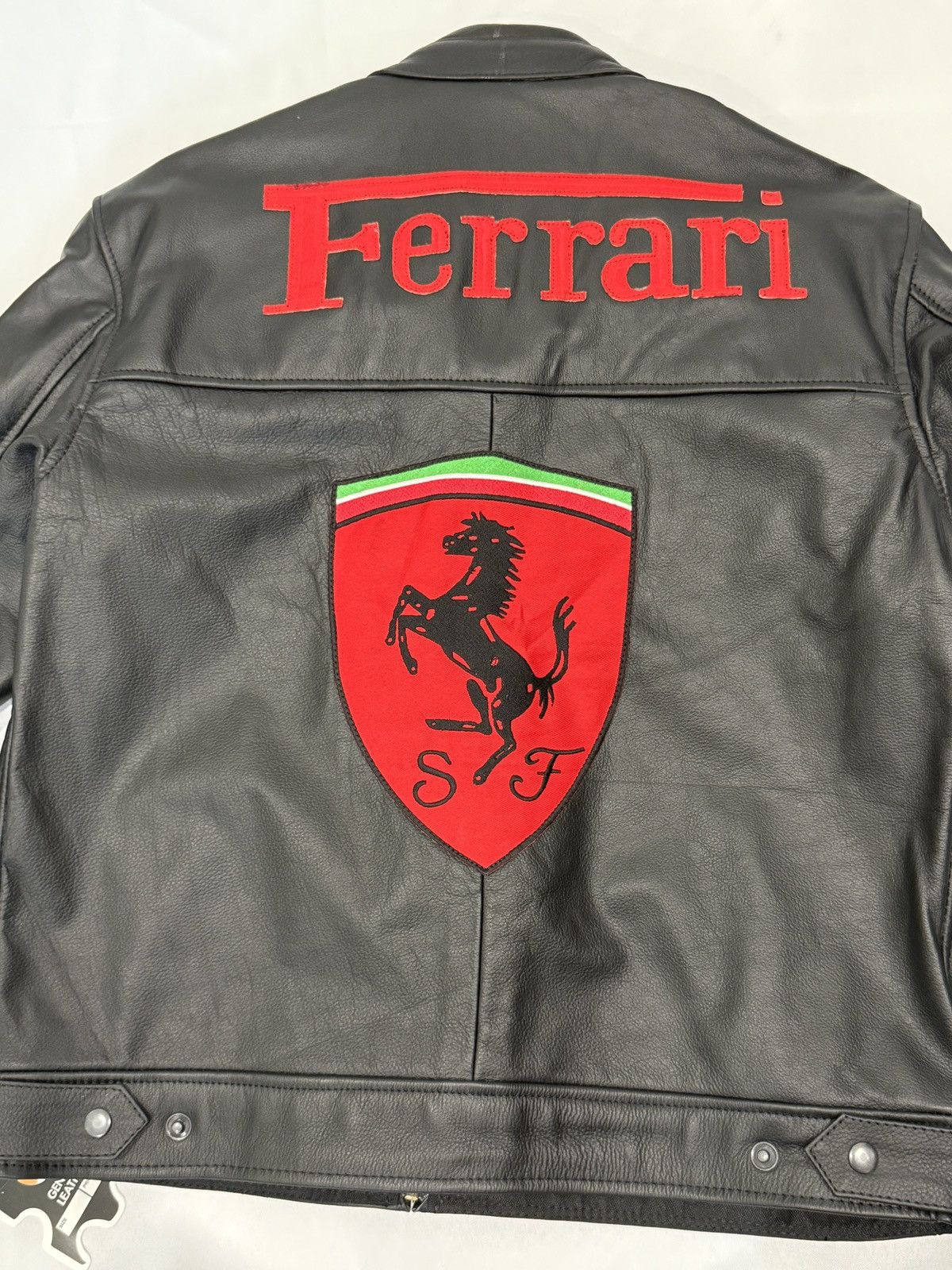 Other Ferrari Leather Jacket (M) Size US M / EU 48-50 / 2 - 3 Thumbnail