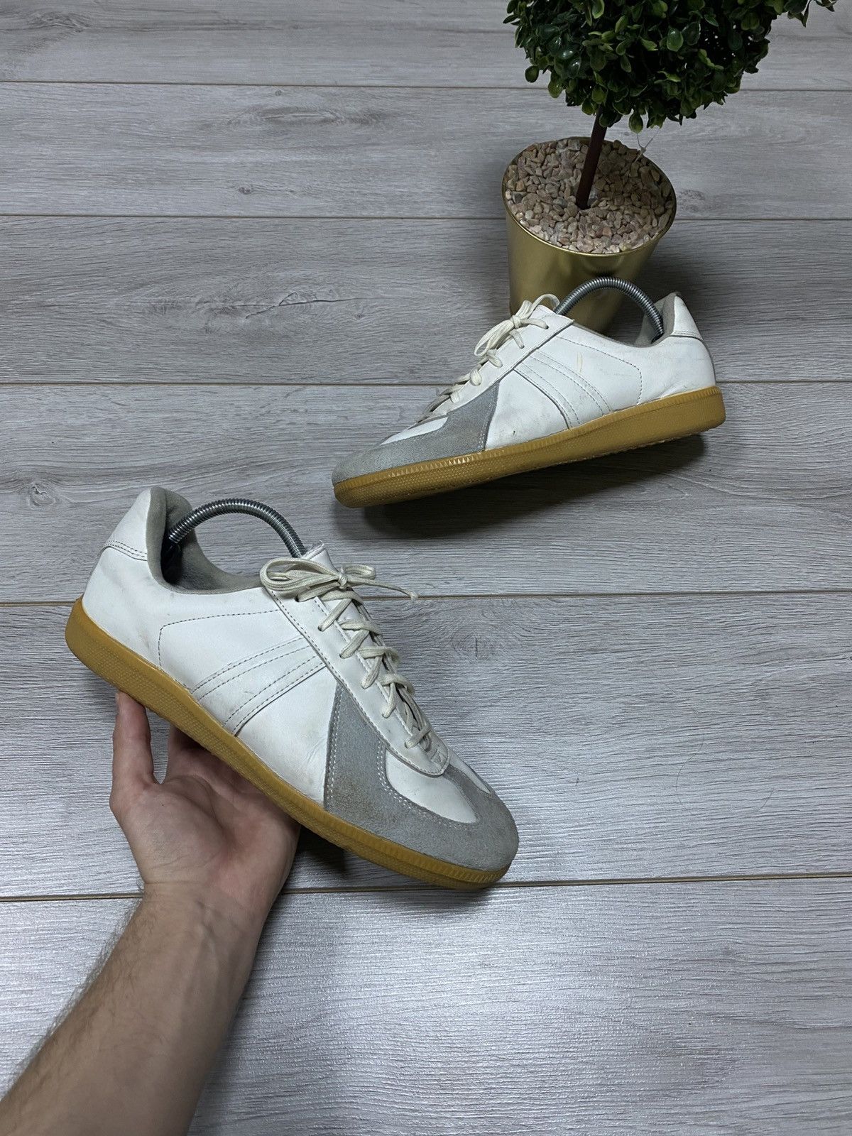 Vintage BW-sport 280 vintage leather trainers Maison Margiela style Size US 10.5 / EU 43-44 - 1 Thumbnail