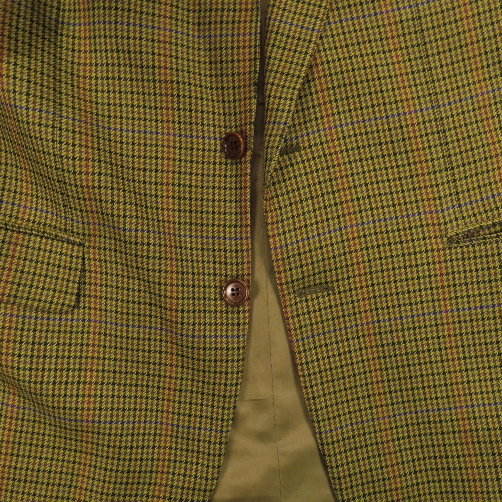 Loro Piana Loro Piana Sport Coat 42R Green Glen Check Plaid Wool Cashmere Jacket Blazer Men Regular Notch Lapel Size 42R - 6 Thumbnail