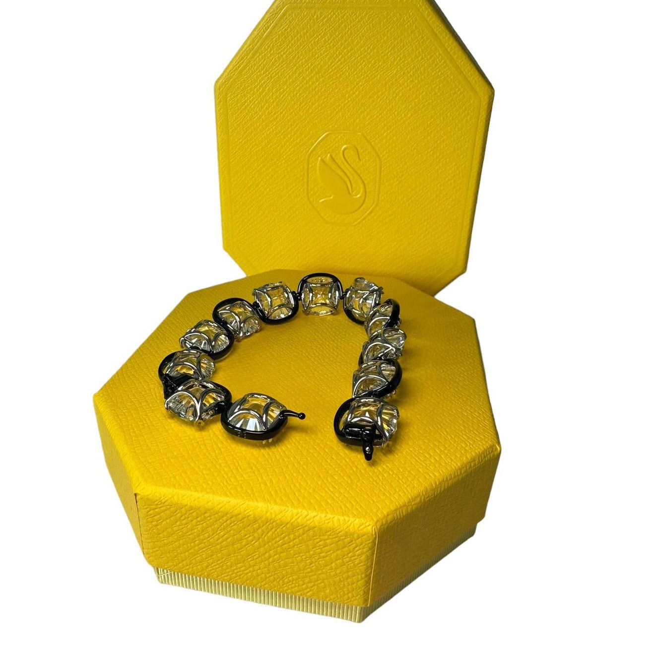 Swarovski Swarovski Harmonia bracelet Cushion cut Large Size ONE SIZE - 4 Thumbnail