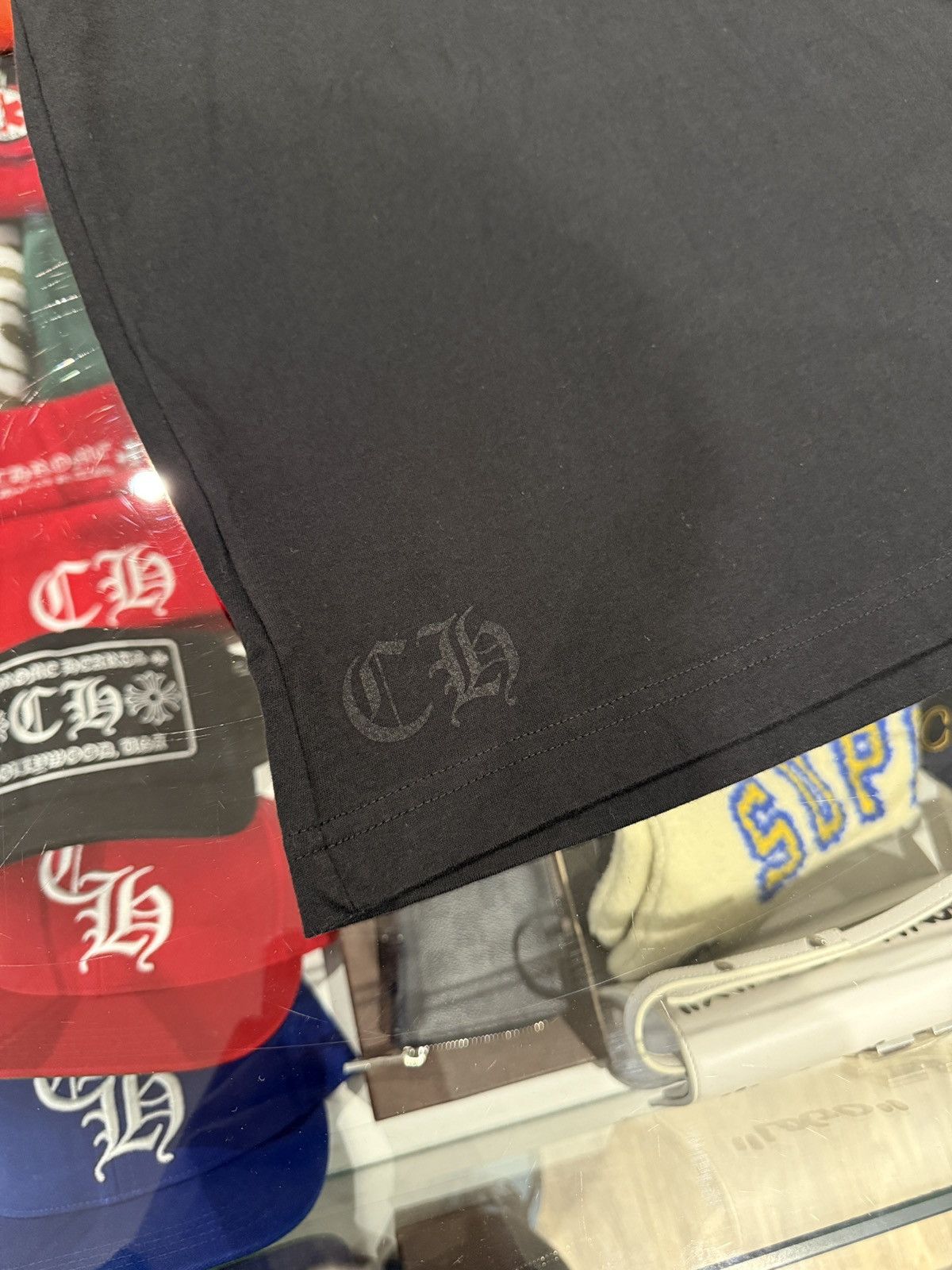 Chrome Hearts Chrome Hearts Neck Logo Long Sleeve Black / Blue Size: L Size US L / EU 52-54 / 3 - 8 Thumbnail