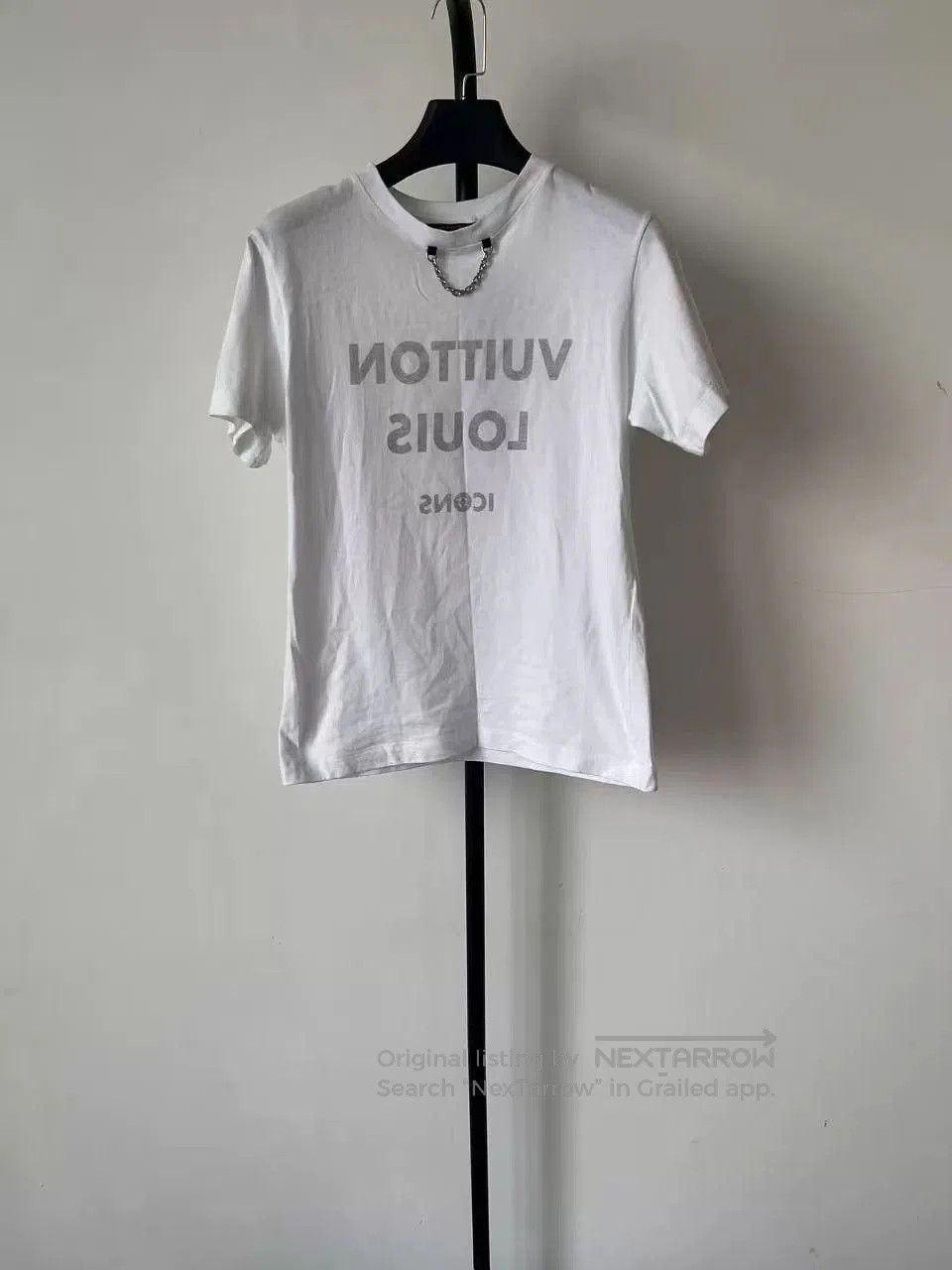 Louis Vuitton louis vuitton chain decor printed short sleeve tee. Size XS / US 0-2 / IT 36-38 - 1 Thumbnail