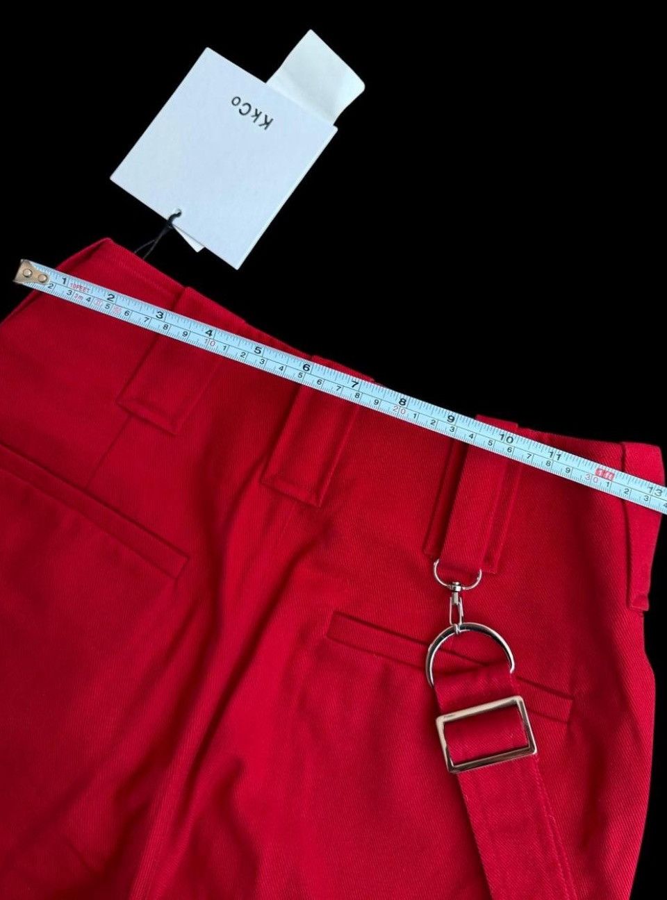 Other KkCo red jeans with bag size 27 Size 27" / US 4 / IT 40 - 6 Thumbnail