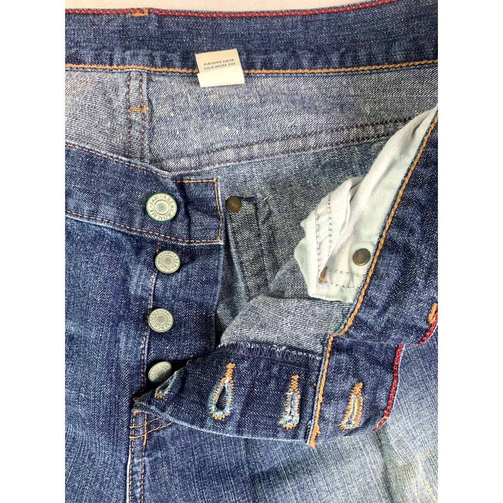 Abercrombie & Fitch Abercrombie & Fitch The Vintage Flare High Rise Jeans Blue Women 12L 34x34 Denim 5-Pocket Regular Fit Size 34" / US 12 / IT 48 - 4 Thumbnail