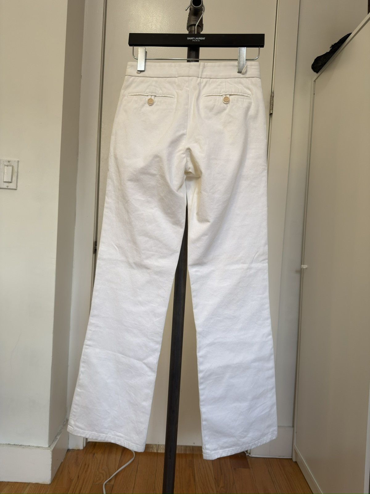 Helmut Lang SS05 White Sailor Pants Size 30" / US 8 / IT 44 - 2 Thumbnail