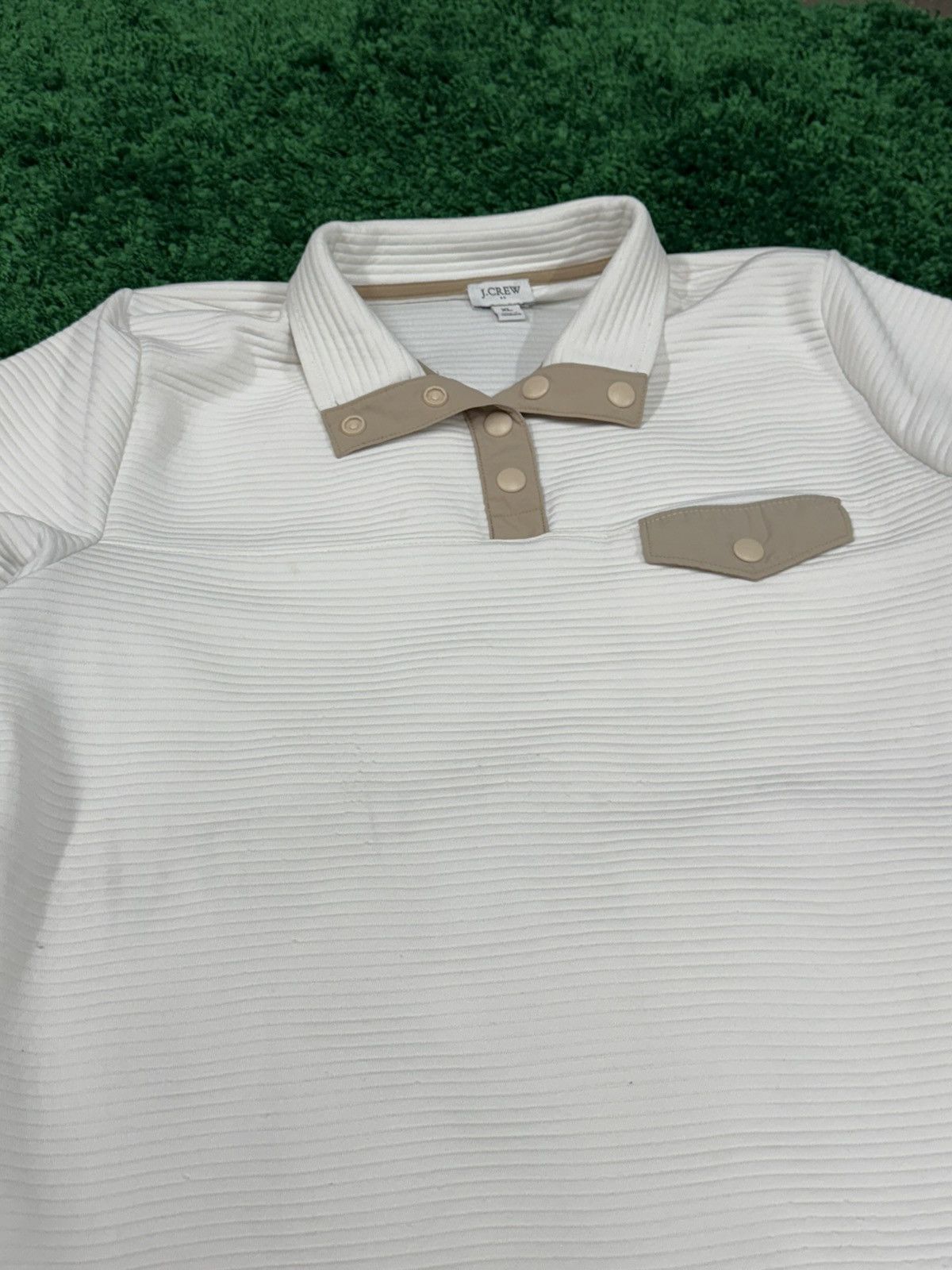 J.Crew J.Crew Snap Button Pull Over Sz. XL White Jcrew Size US XL / EU 56 / 4 - 5 Thumbnail