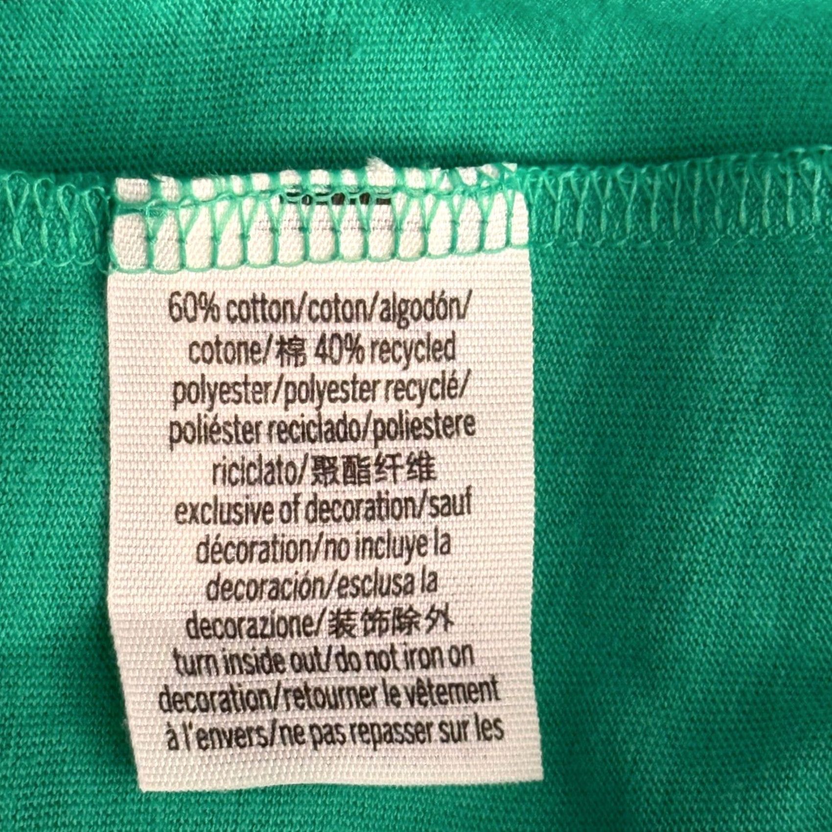 Vintage PINK Victoria's Secret T-Shirt Green Script Logo Cotton Blend Crew Neck Short Sleeve Womens S Vintage No Size S / US 4 / IT 40 - 6 Thumbnail