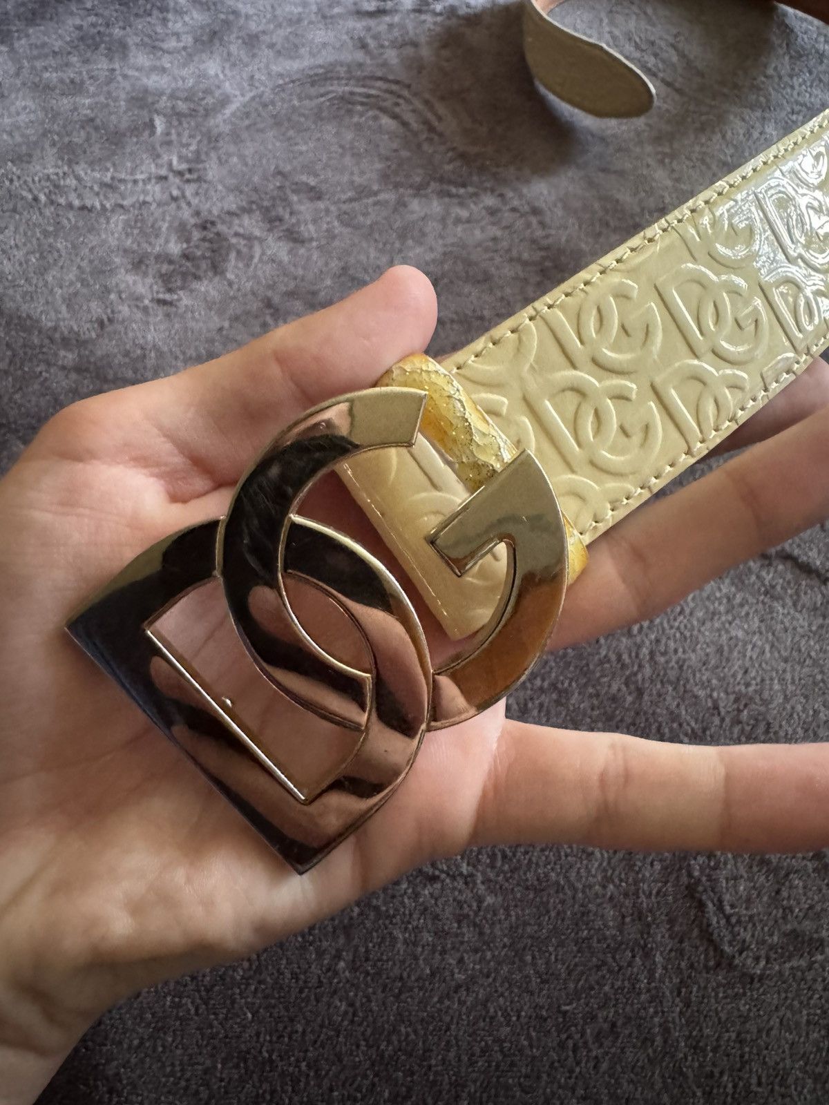 Dolce & Gabbana Dolce Gabbana luxury monogram belt vintage Size ONE SIZE - 4 Thumbnail