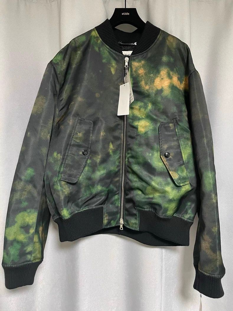 Dries Van Noten Dries Van Noten Camo Render Bomber Jacket Size US L / EU 52-54 / 3 - 1 Thumbnail