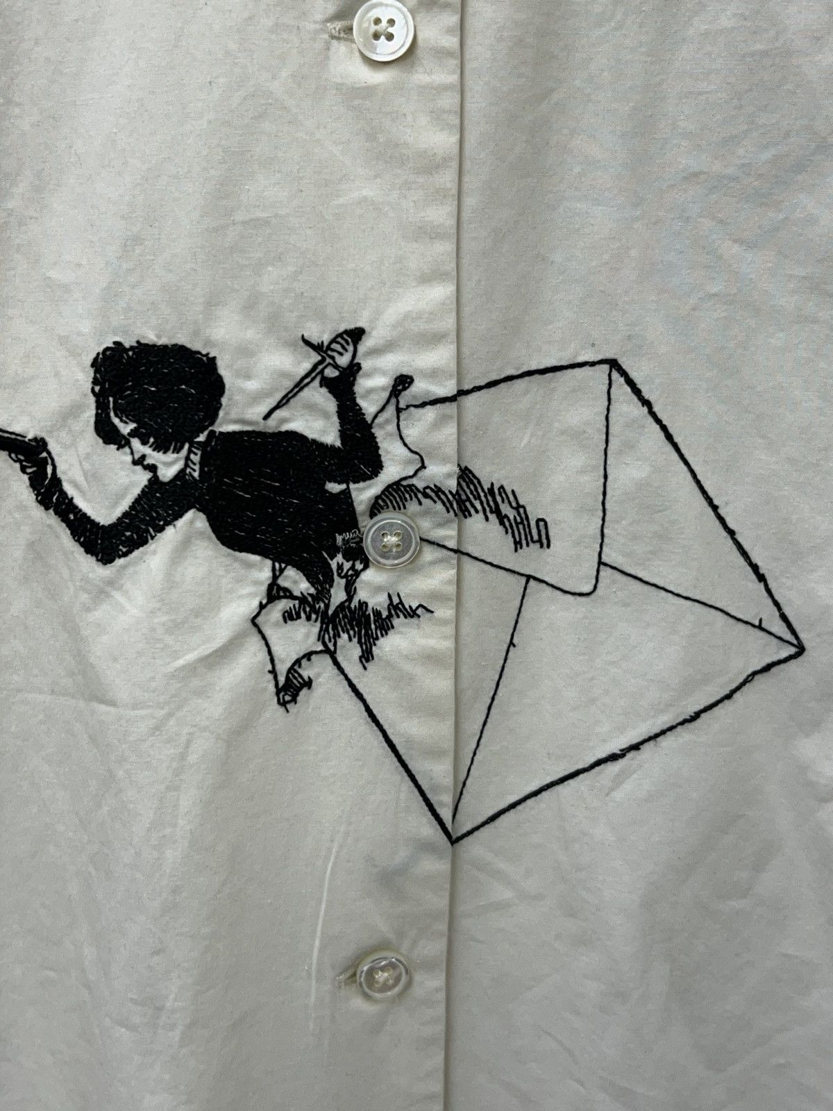 Enfants Riches Deprimes Enfants Riches Deprimes SS24 ROMANCE/DISTRESS SHIRT Size L Size US L / EU 52-54 / 3 - 8 Thumbnail