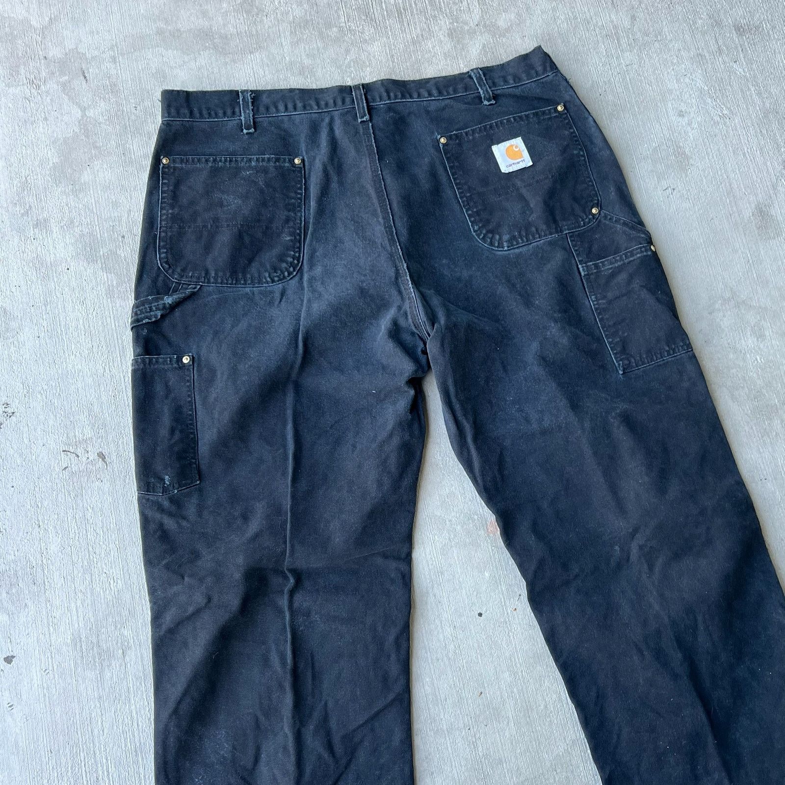 Carhartt × Vintage Carhartt black double knee work wear carpenter pants Size US 40 / EU 56 - 5 Thumbnail