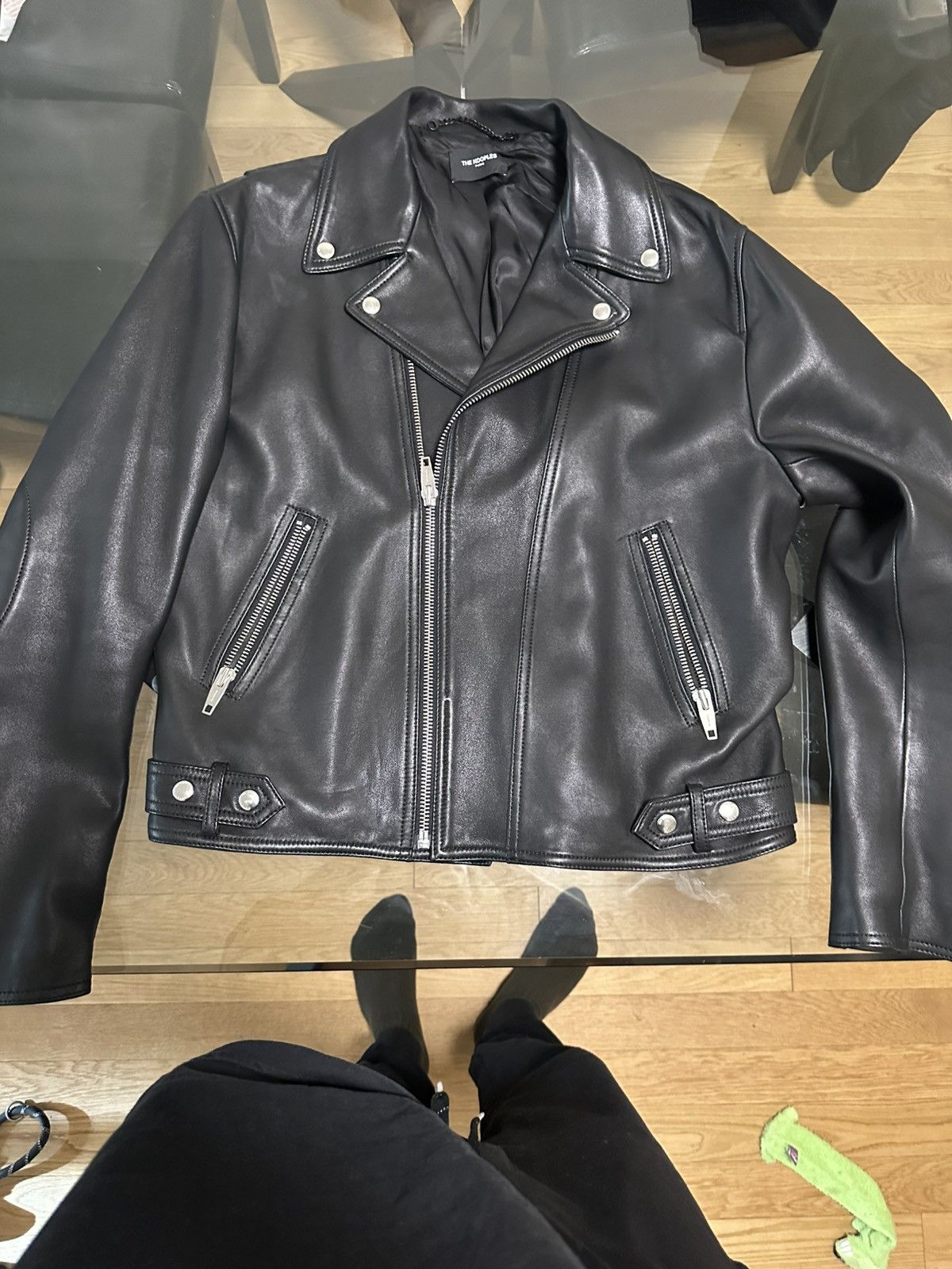 The Kooples The Kooples Black Leather Jacket Size US XL / EU 56 / 4 - 1 Thumbnail