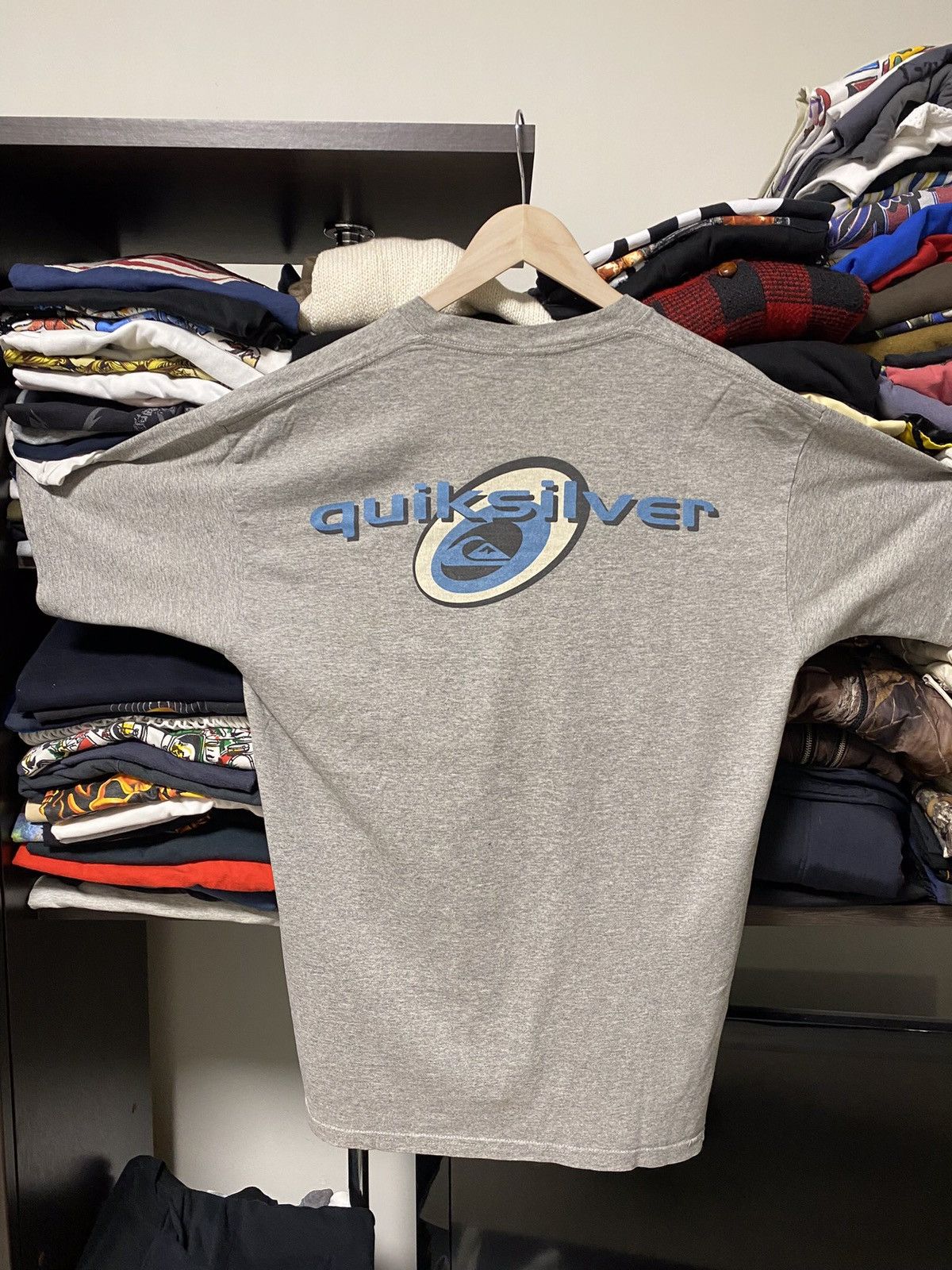 Quiksilver × Vintage Vintage Quiksilver Big Logo TEE Size US XL / EU 56 / 4 - 8 Thumbnail