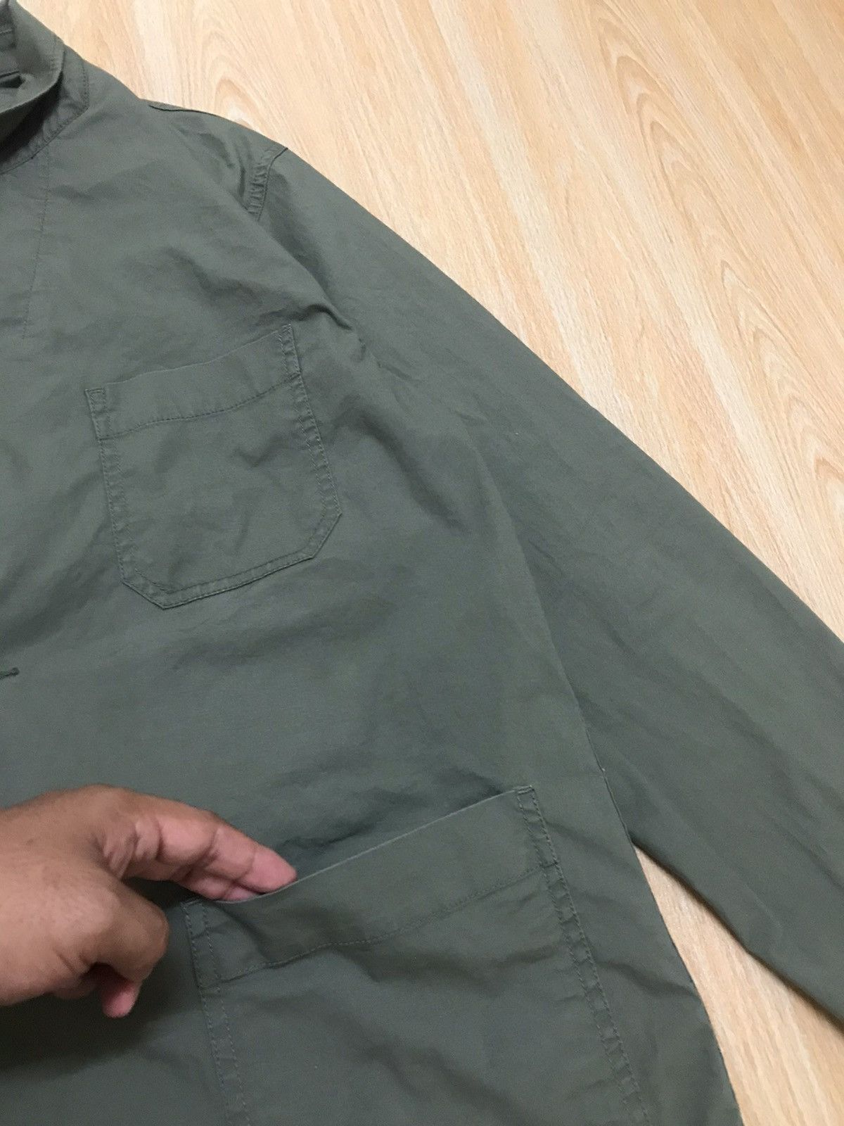 Japanese Brand × Uniqlo Japanese Brand Uniqlo Light Button Jacket Size US S / EU 44-46 / 1 - 8 Thumbnail
